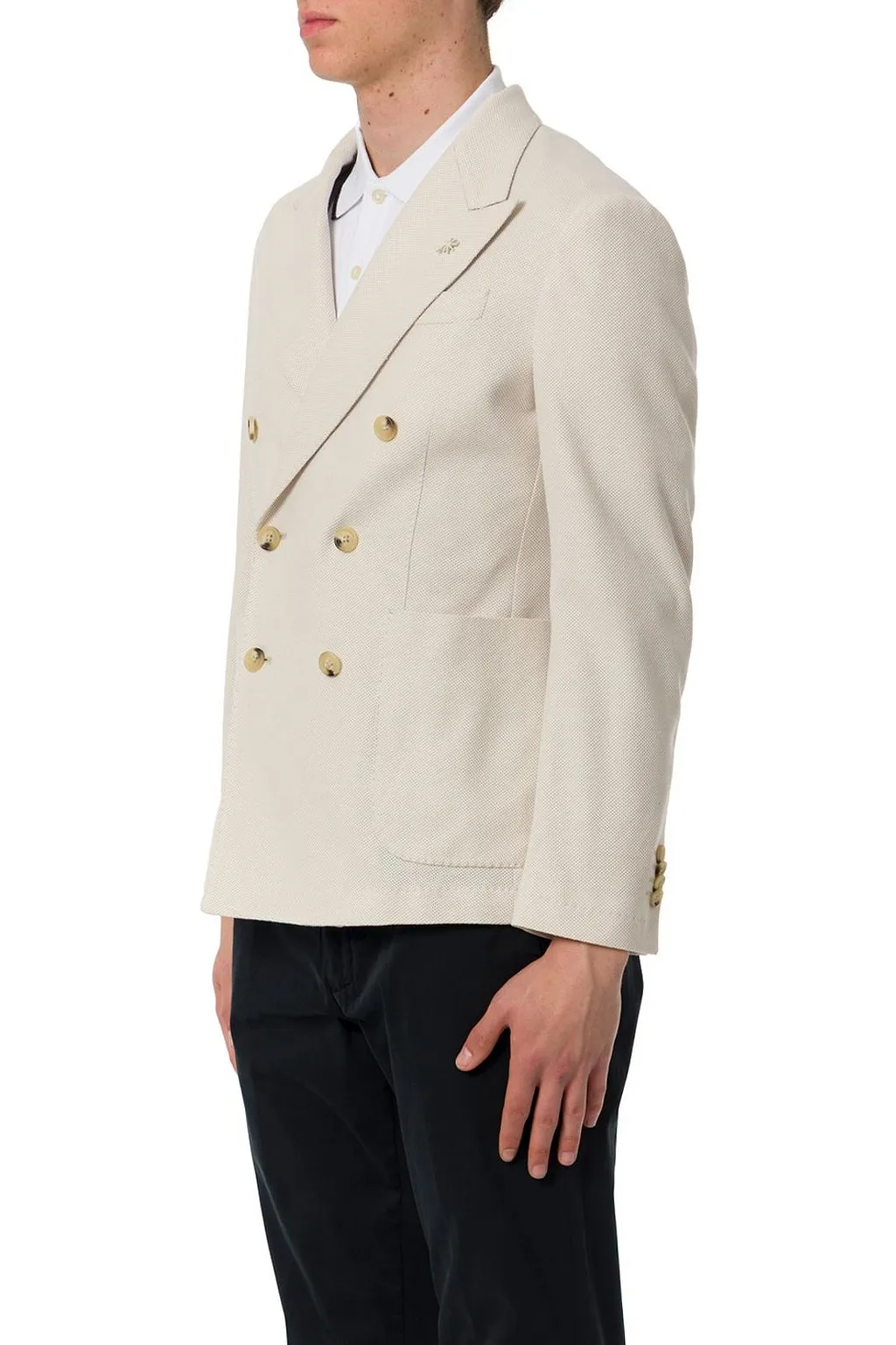 Manuel Ritz Double Breasted Blazer