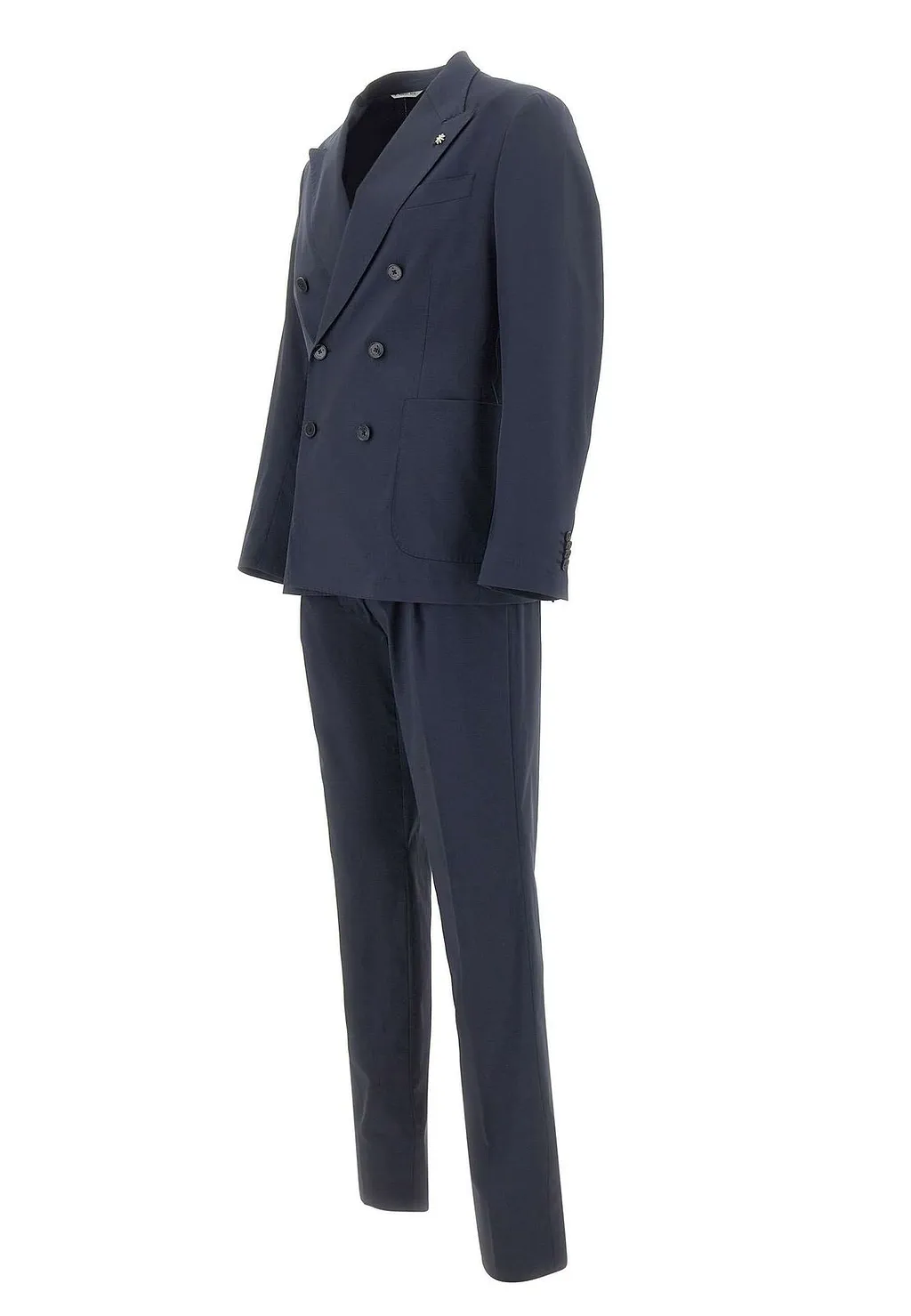 Manuel Ritz Double-Breasted Slim Suit
