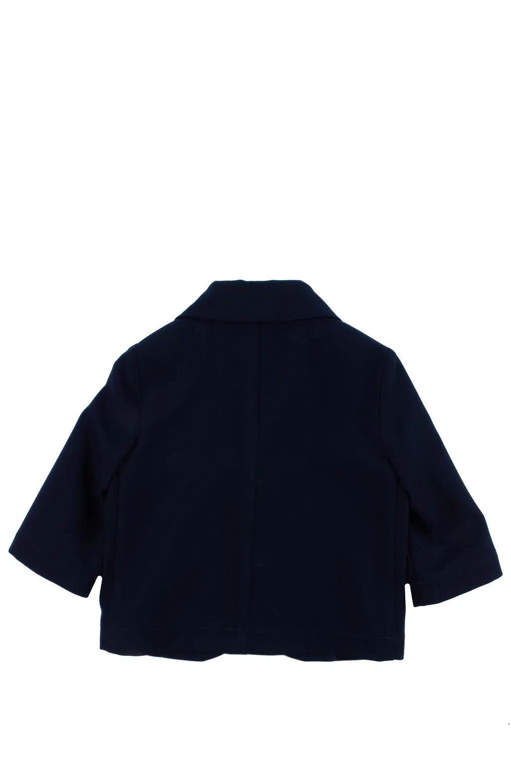 Manuel Ritz Kids Logo Embroidered Single Breasted Blazer