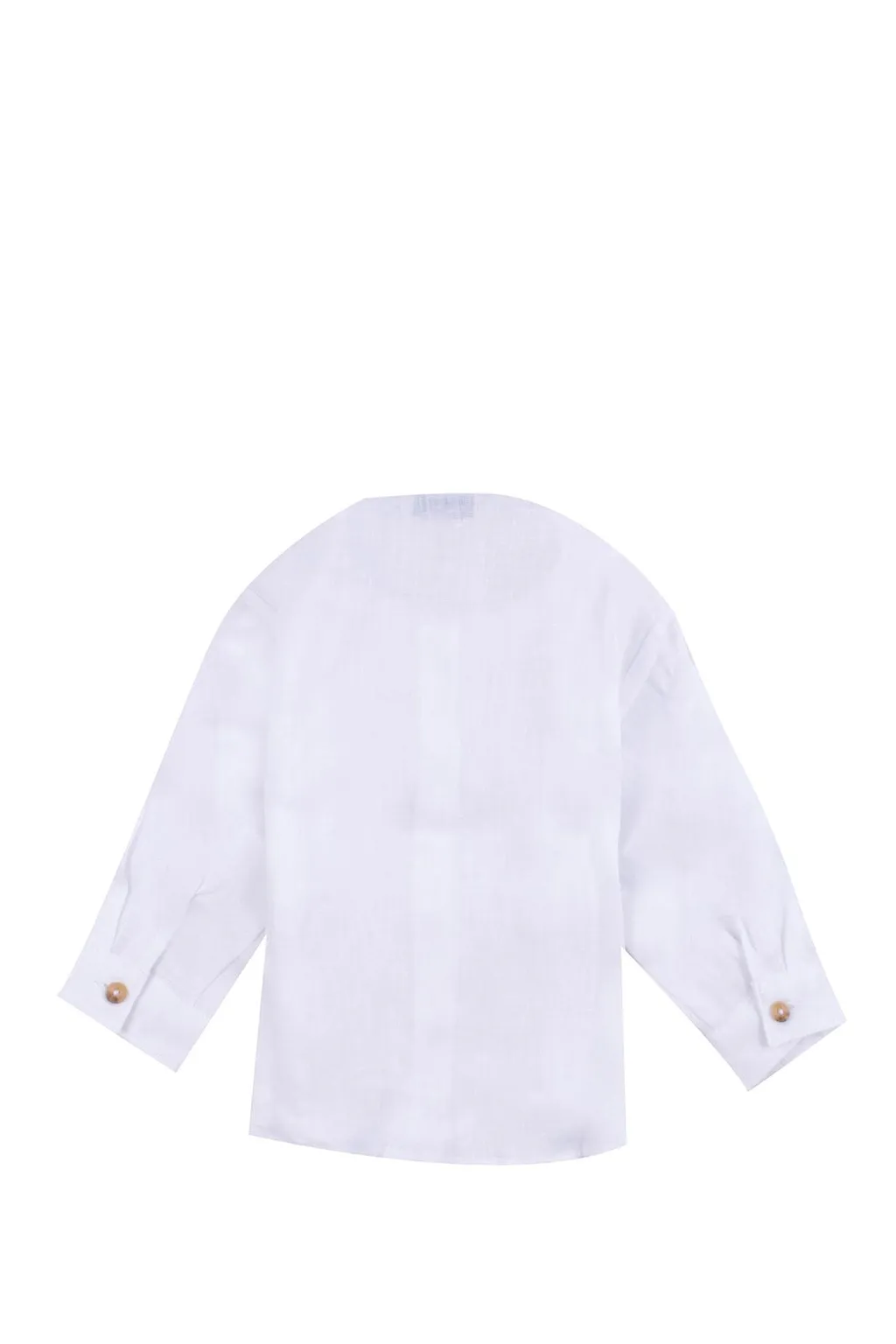 Manuel Ritz Kids Mandarin Collar Buttoned Shirt