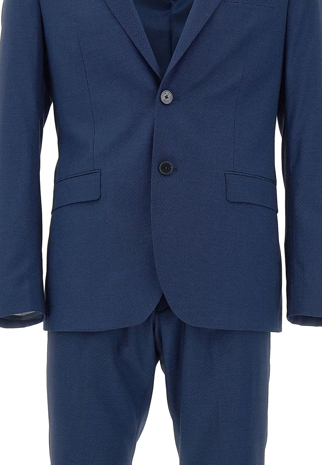 Manuel Ritz Micro Dot Slim Fit Suit