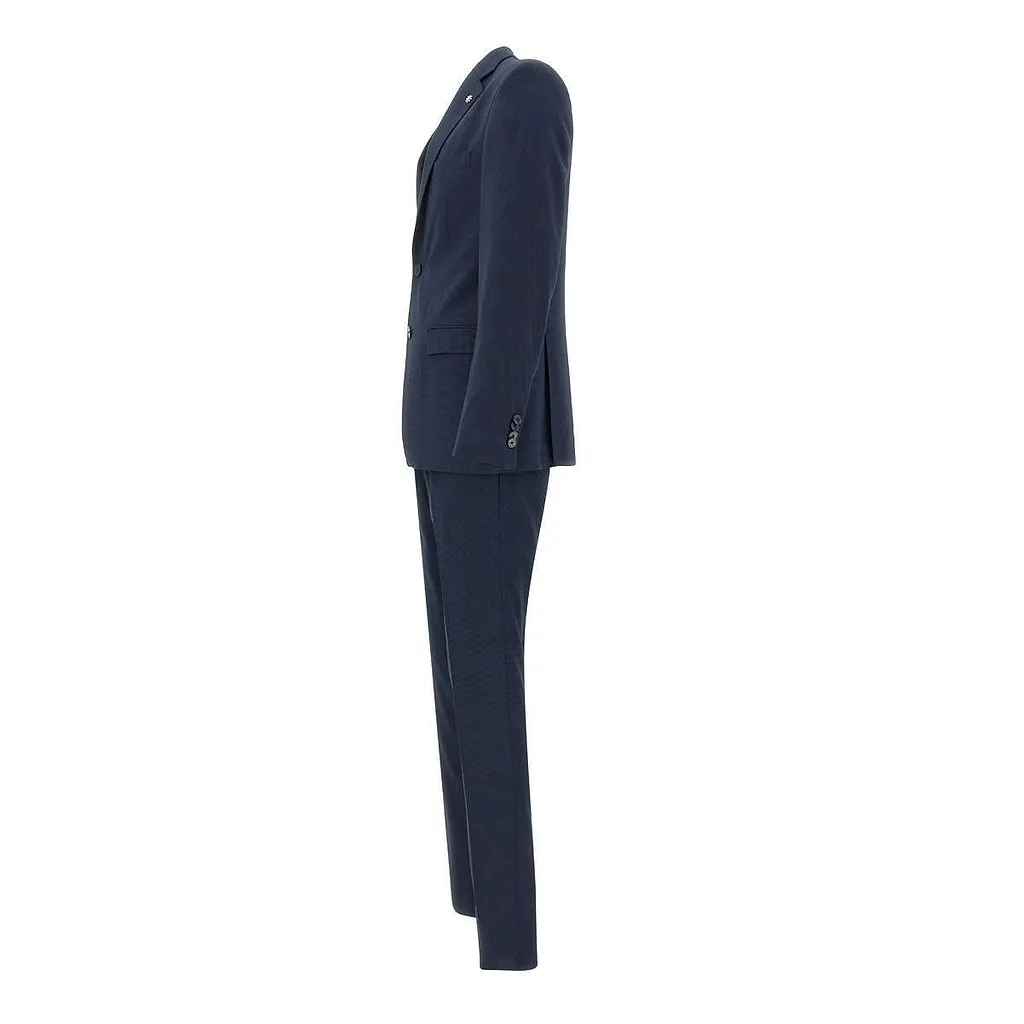 Manuel Ritz Micro Dot Slim Fit Suit