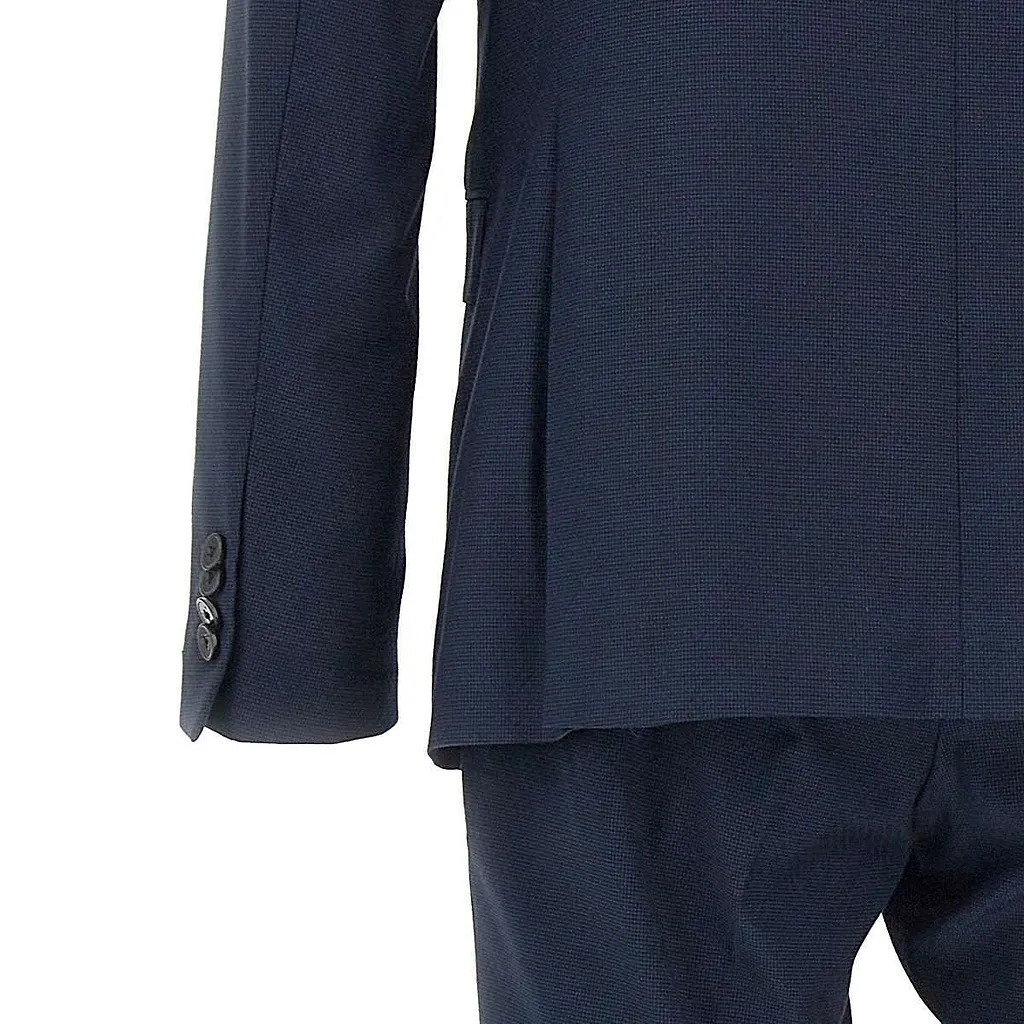 Manuel Ritz Micro Dot Slim Fit Suit