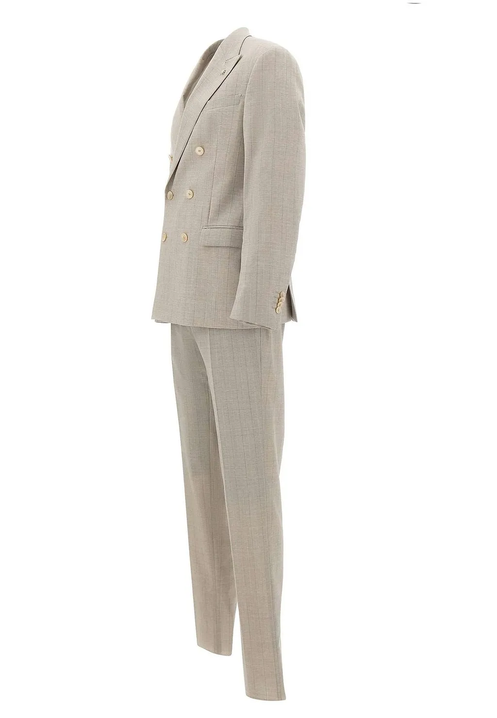Manuel Ritz Pinstripe Double-Breasted Suit