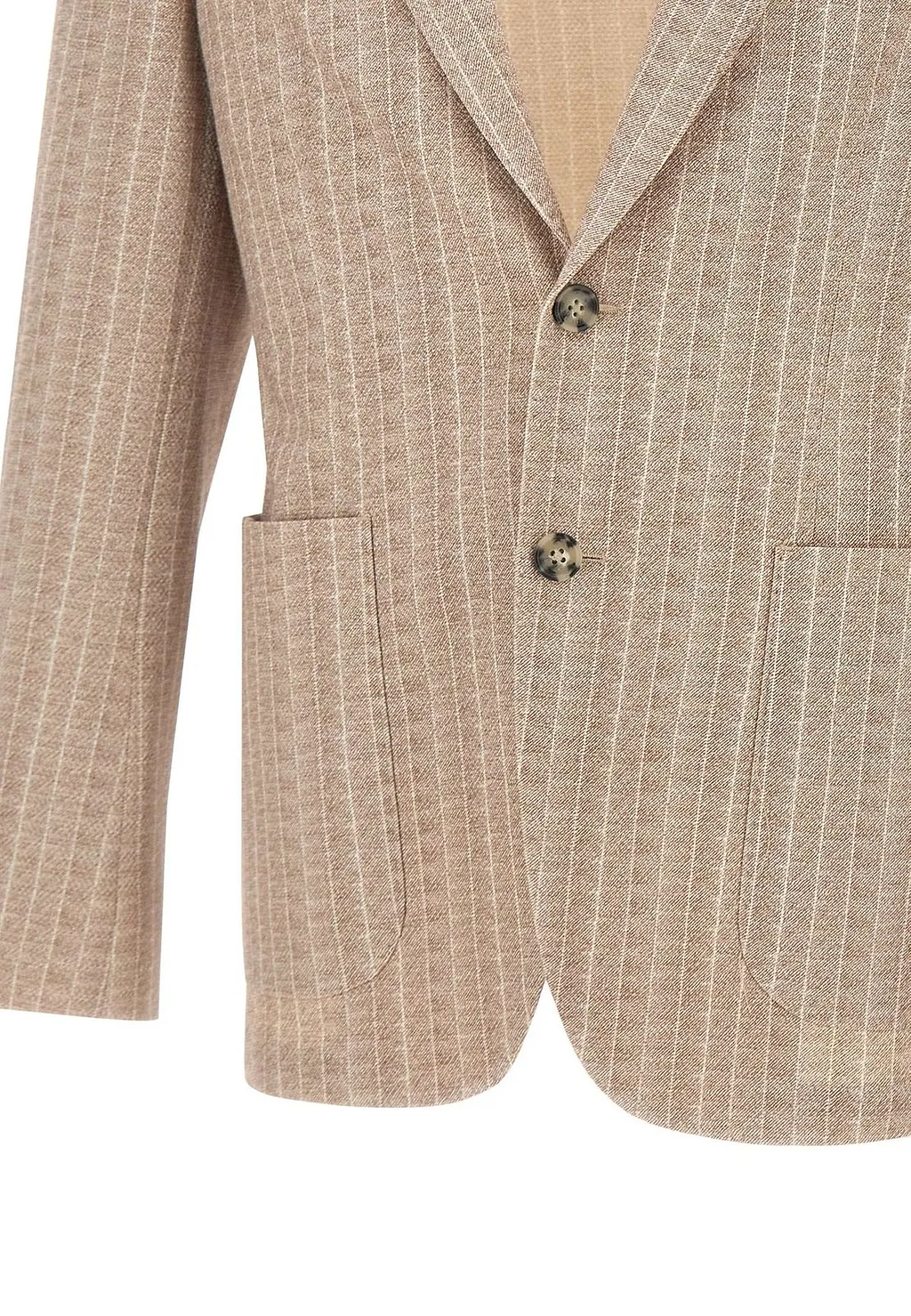 Manuel Ritz Nuvola Striped Jersey Blazer