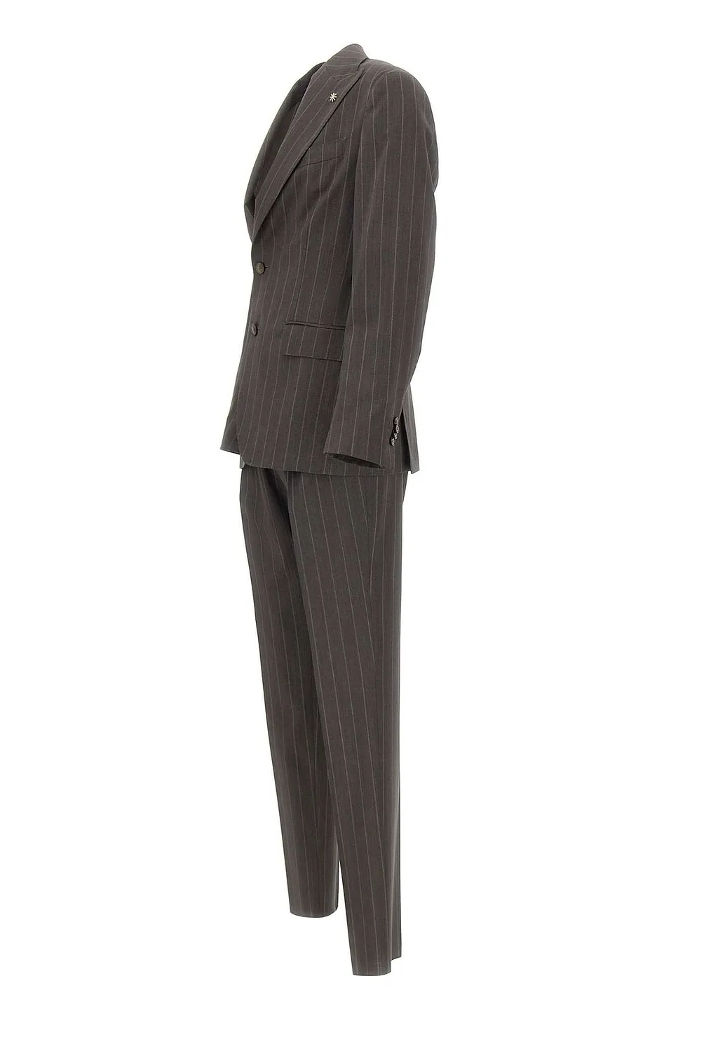 Manuel Ritz Pinstripe Single-Breasted Suit