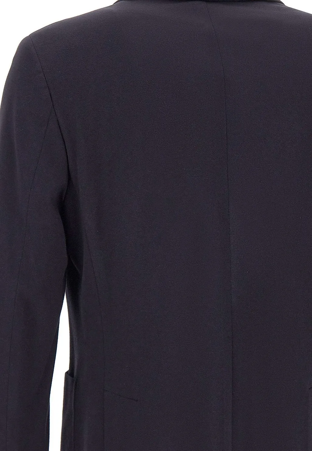 Manuel Ritz Single-Breasted Patch-Pocket Blazer