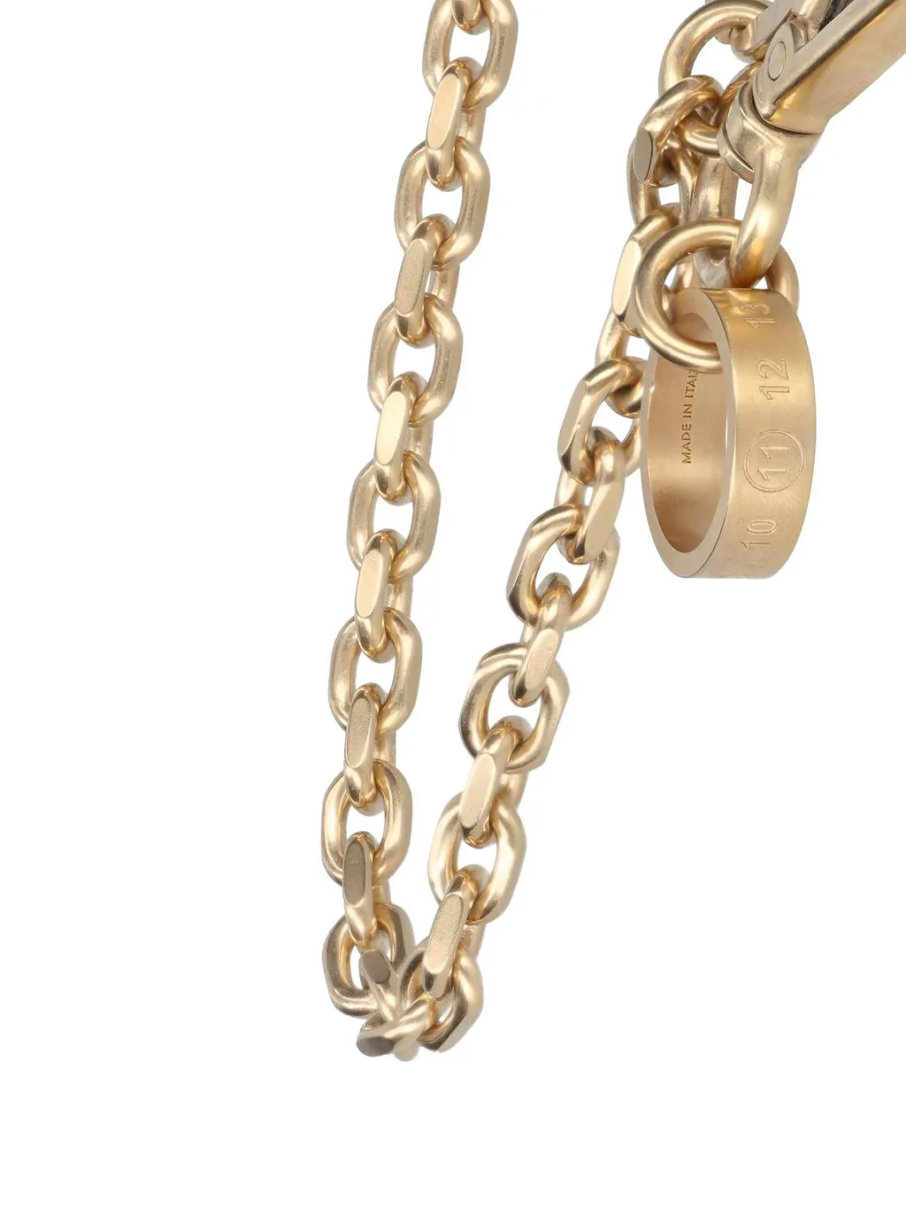 Maison Margiela Numbers Engraved Bag Chain