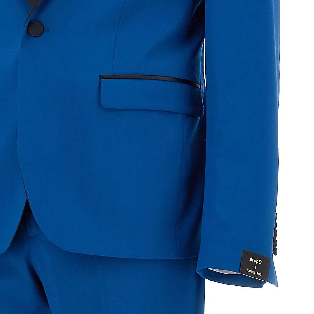 Manuel Ritz Three Piece Slim Fit Suit