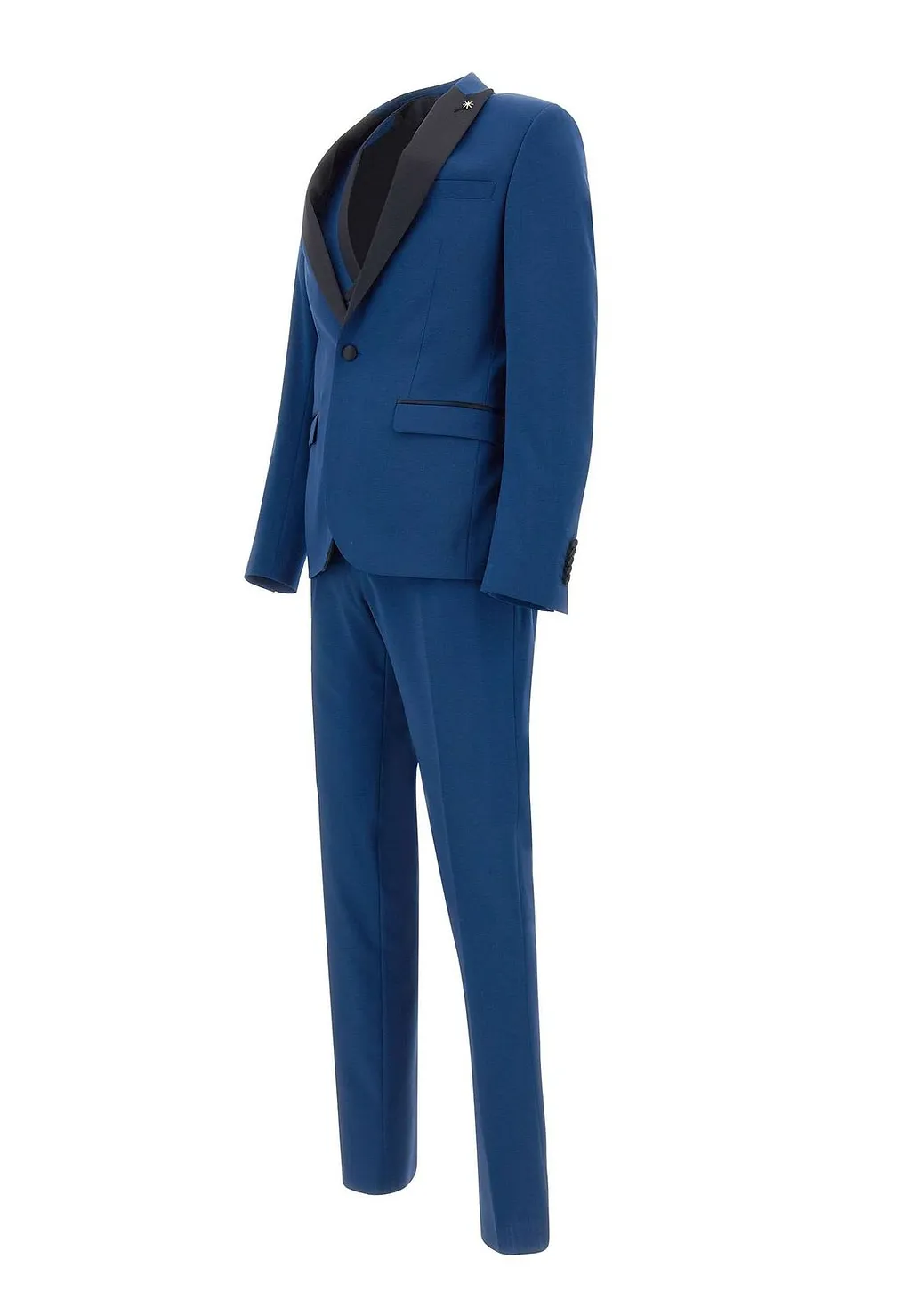 Manuel Ritz Three Piece Slim Fit Suit