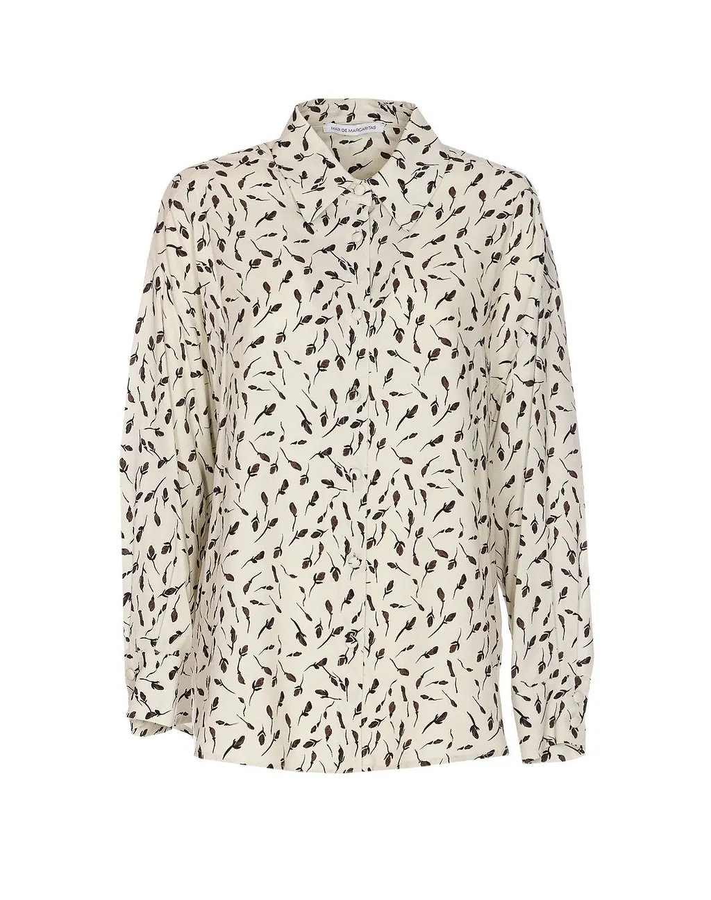 Patterned Long-Sleeve Top