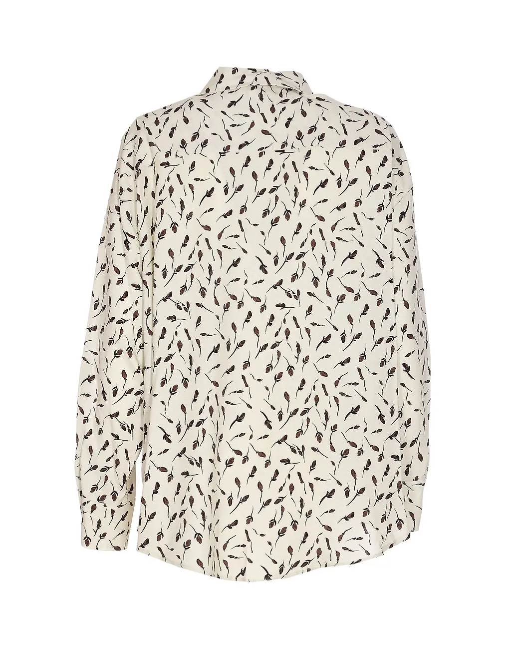 Patterned Long-Sleeve Top