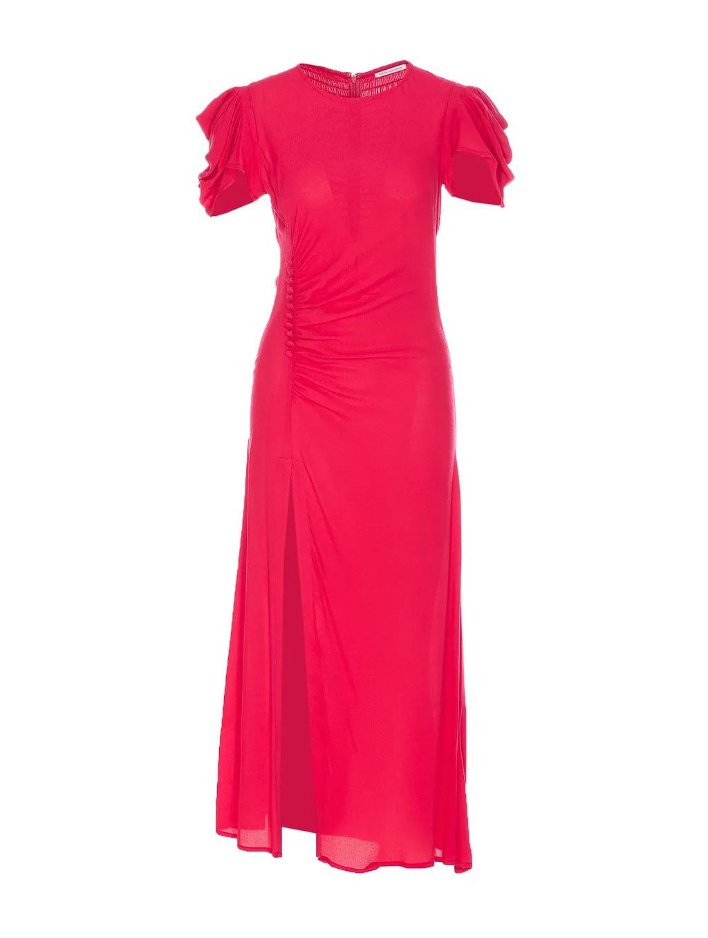 Mar De Margaritas Ruched Midi Dress