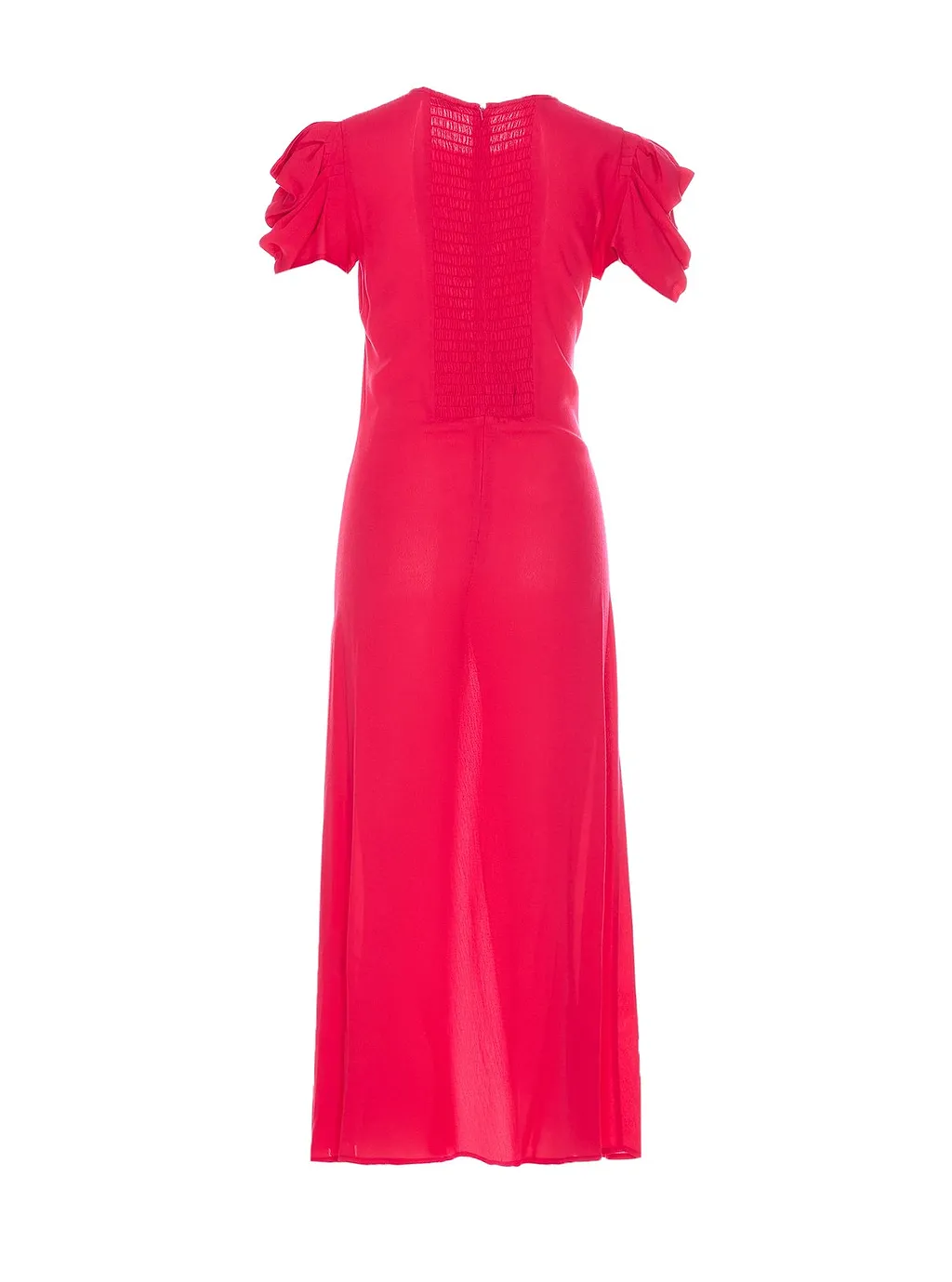 Mar De Margaritas Ruched Midi Dress