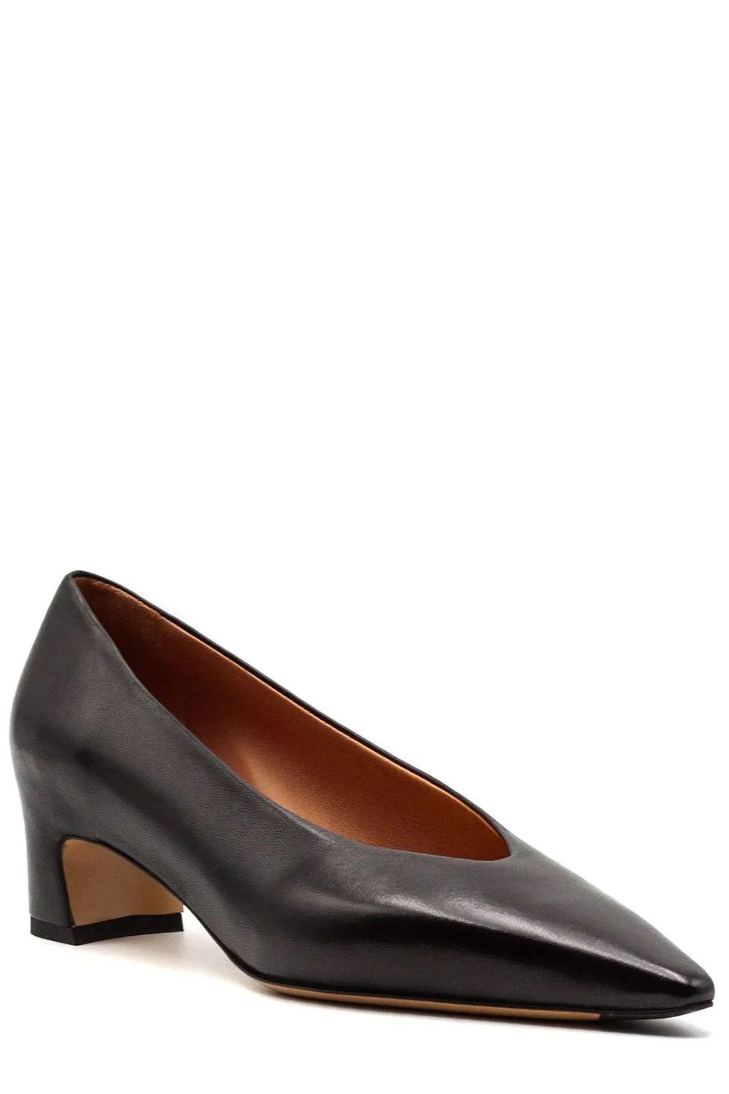 Mara Bini Pointed Medium-Heel Pumps