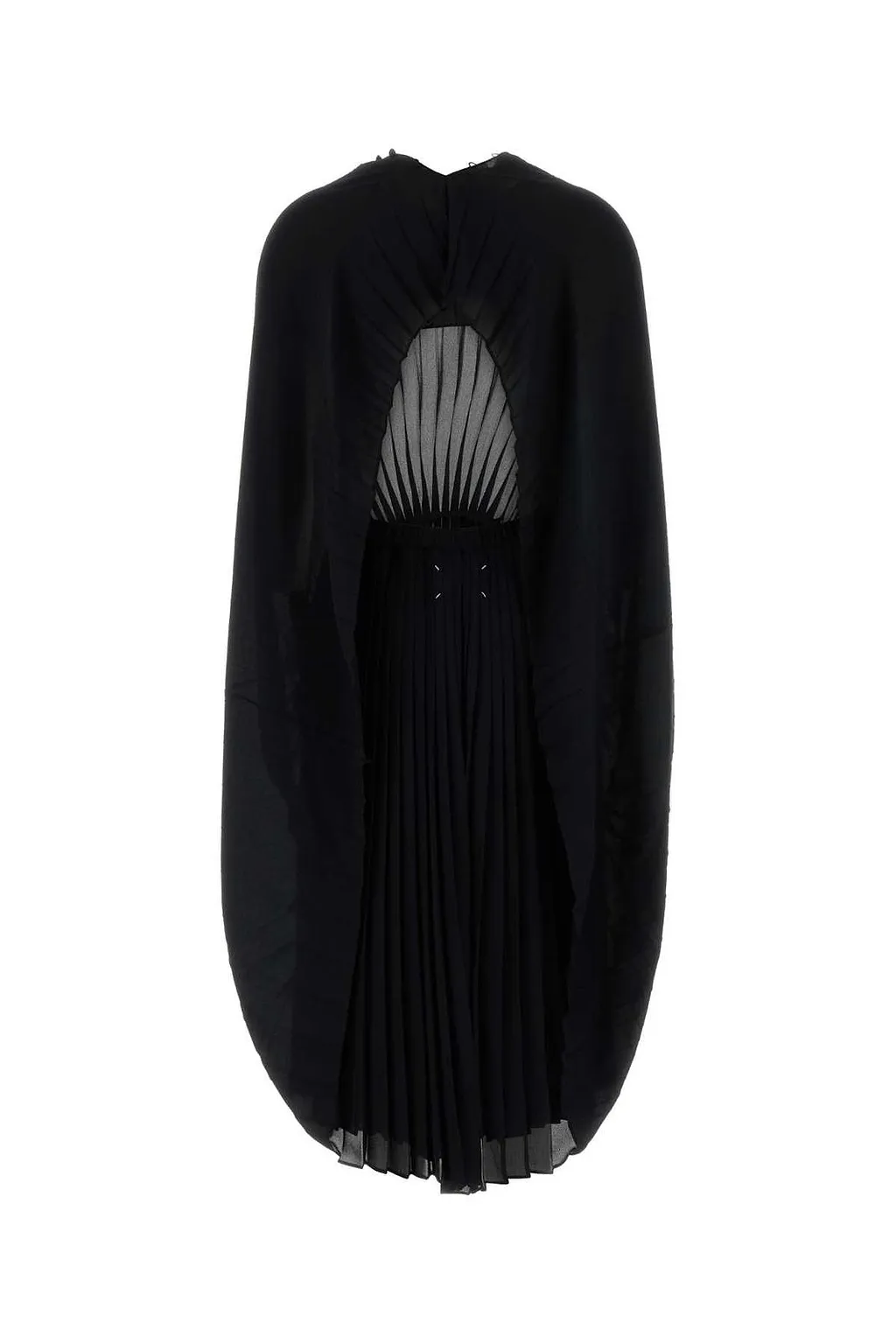 Maison Margiela Pleated Cape Dress
