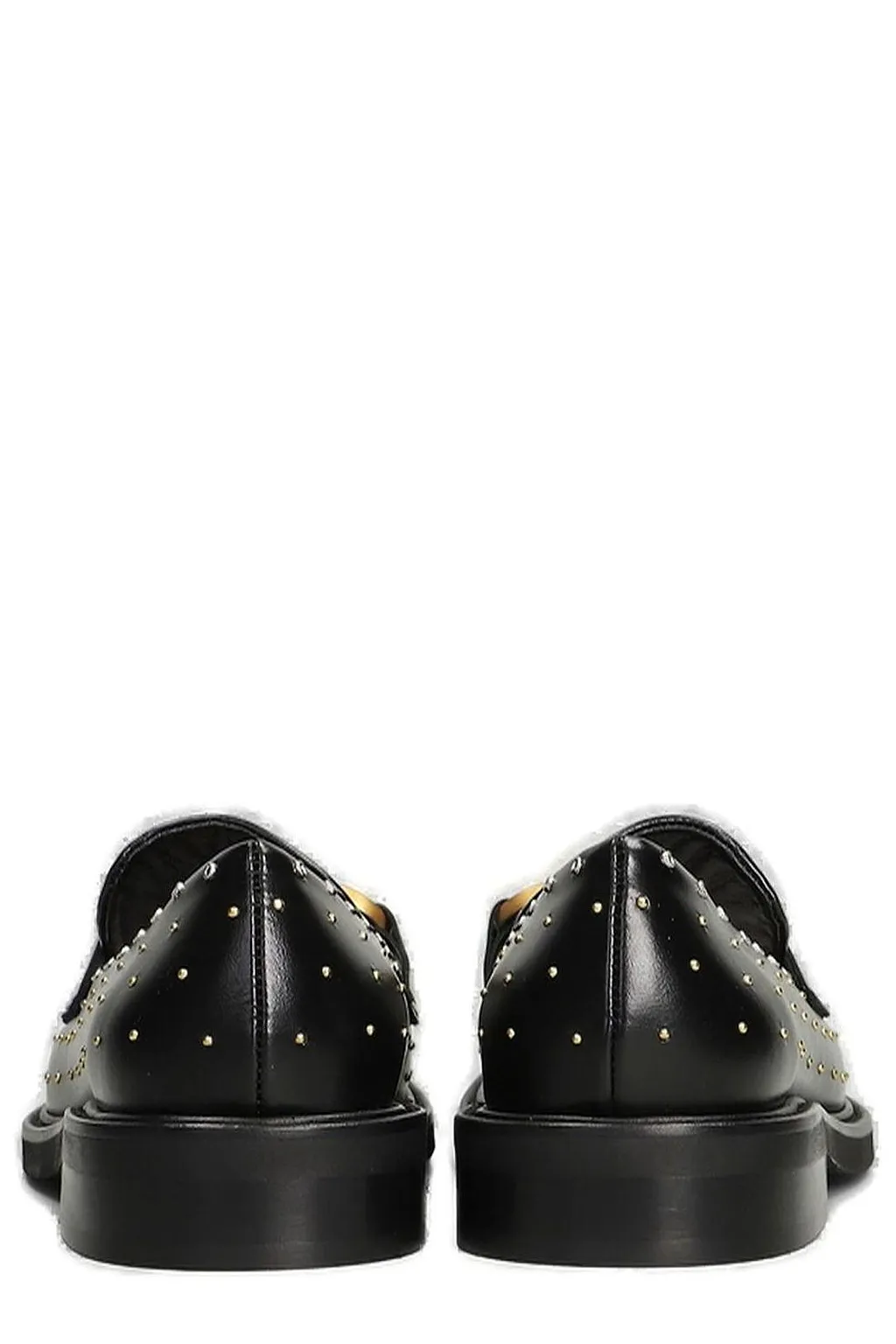 Mara Bini Studded Slip-On Loafers