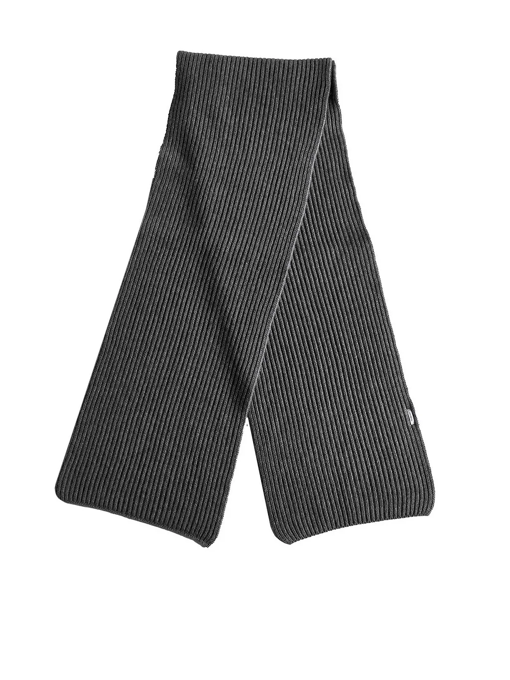 Malo Logo Patch Ribbed Scarf