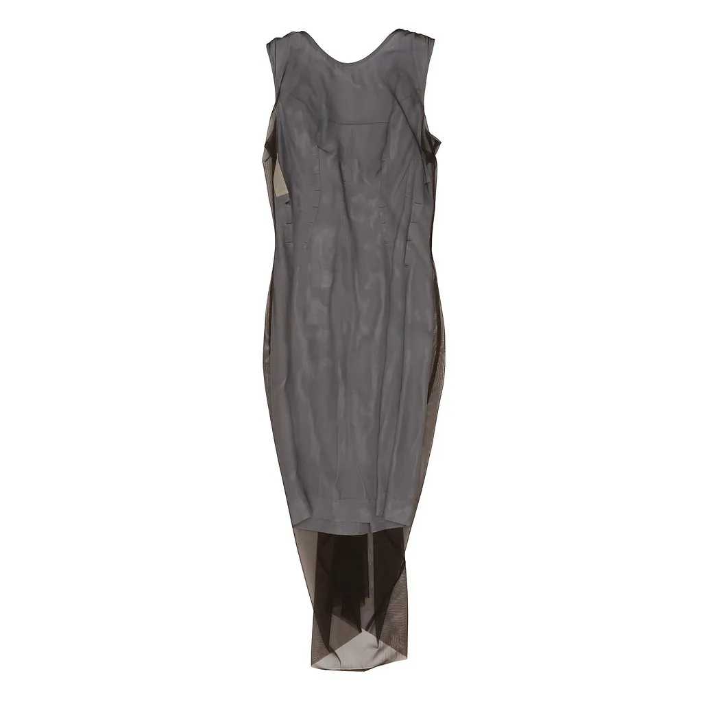 Maison Margiela Semi-Sheer Sleeveless Midi Dress