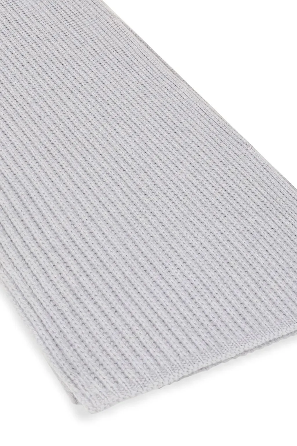 Ribbed Knitted Scarf