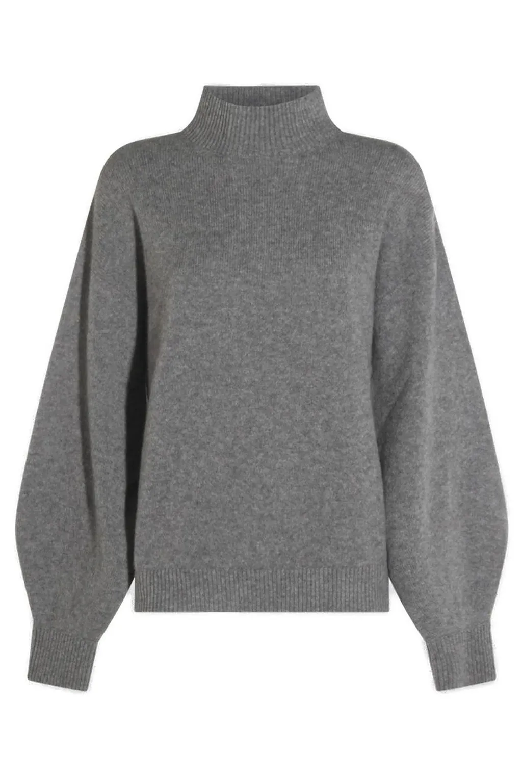 Malo Roll Neck Balloon-Sleeved Jumper