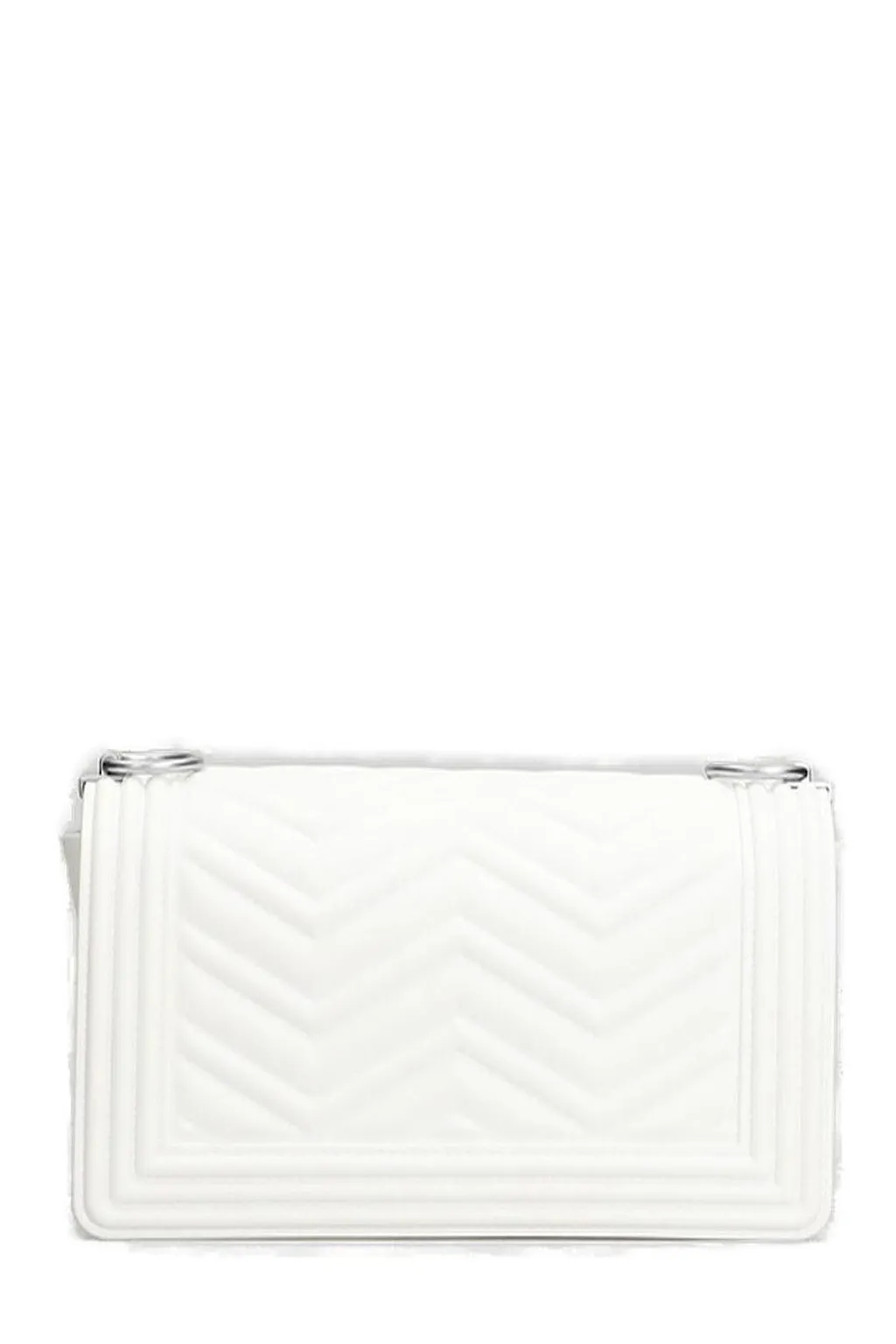 Marc Ellis Logo Buckled Chain Linked Shoulder Bag