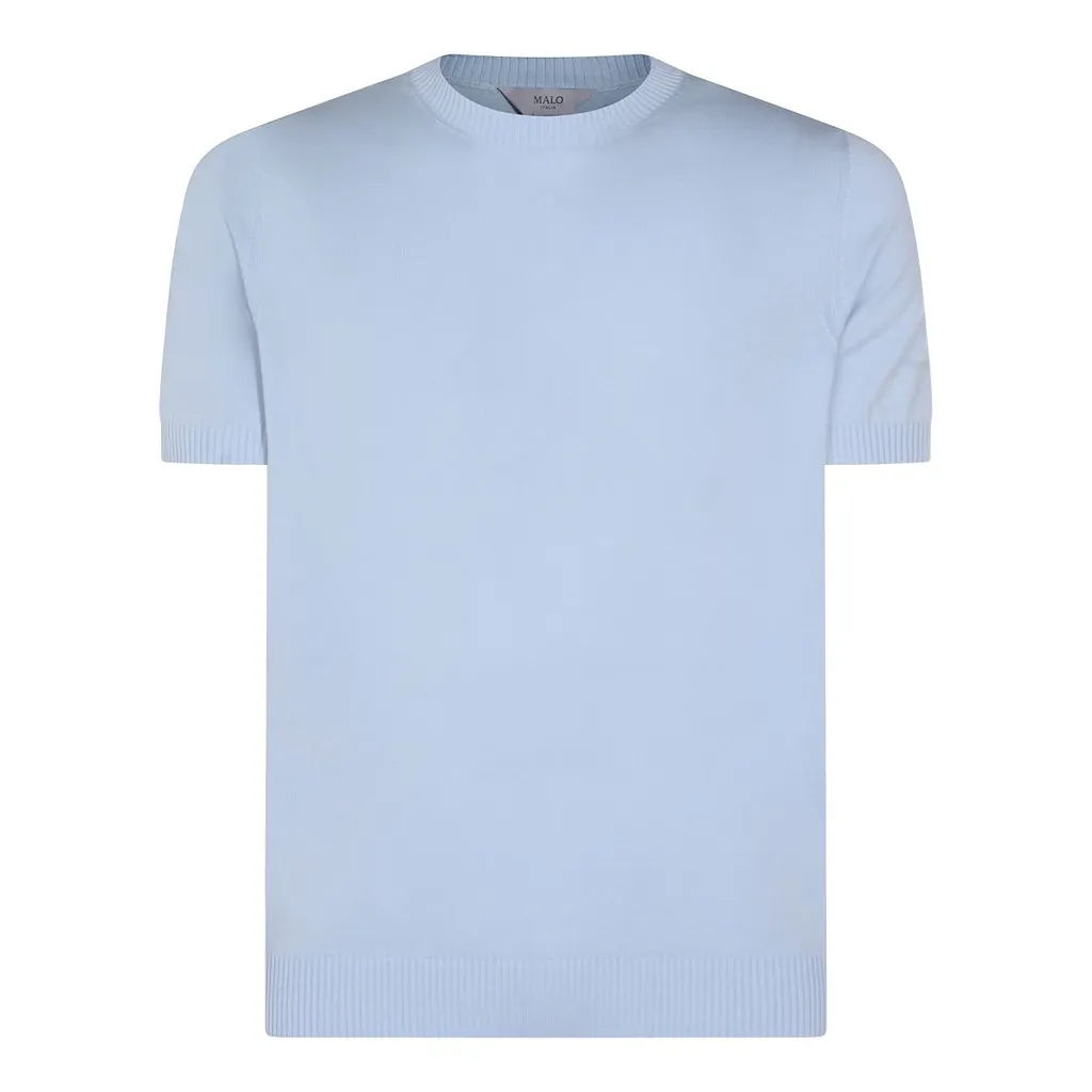 Malo Short Sleeved Crewneck T-Shirt