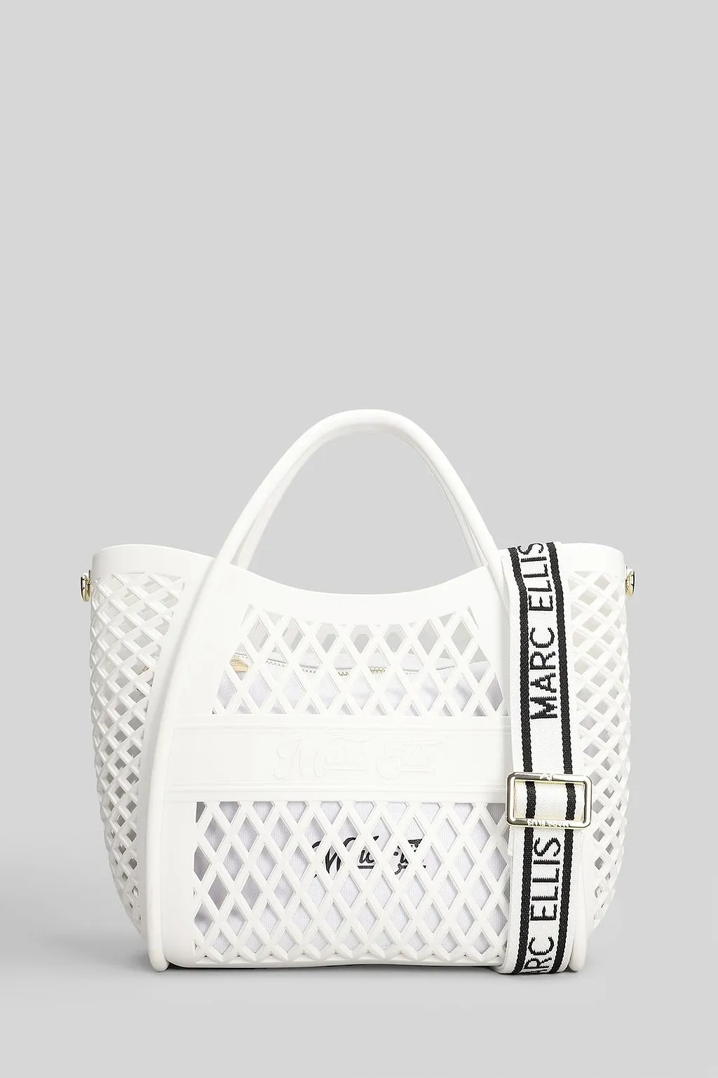 Marc Ellis Logo Detailed Top Handle Bag