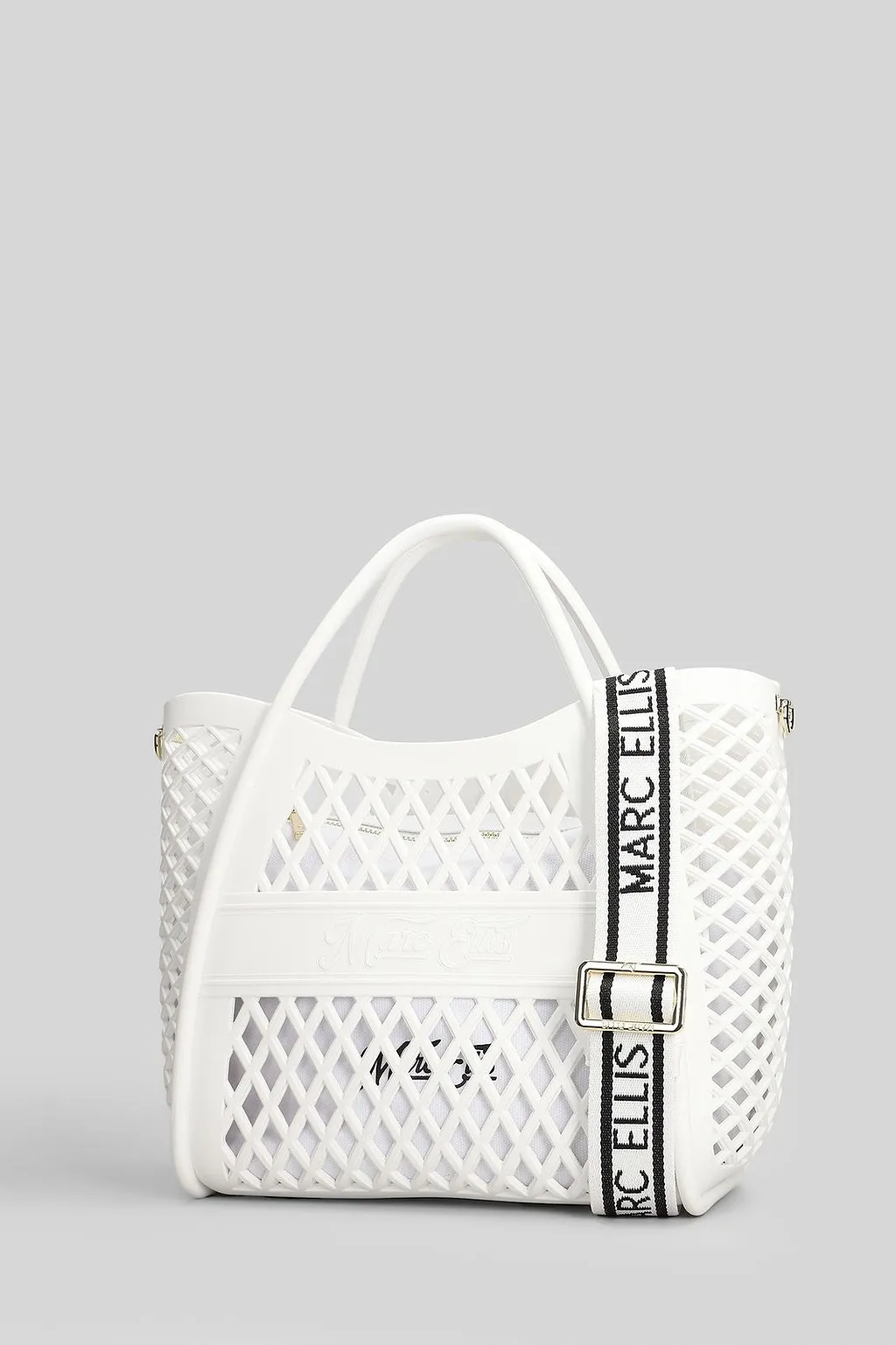 Marc Ellis Logo Detailed Top Handle Bag
