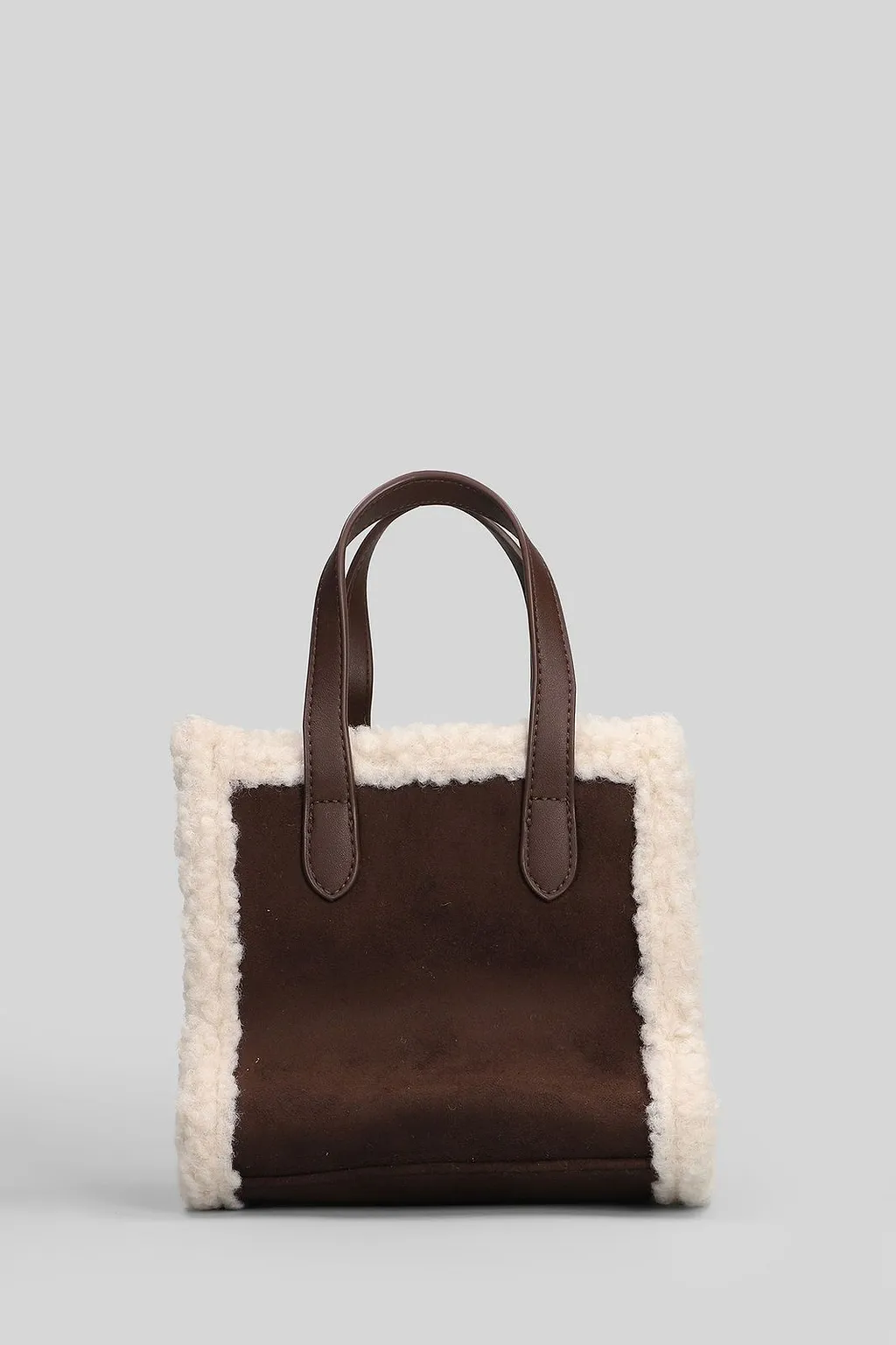 Marc Ellis Logo Embossed Top Handle Bag