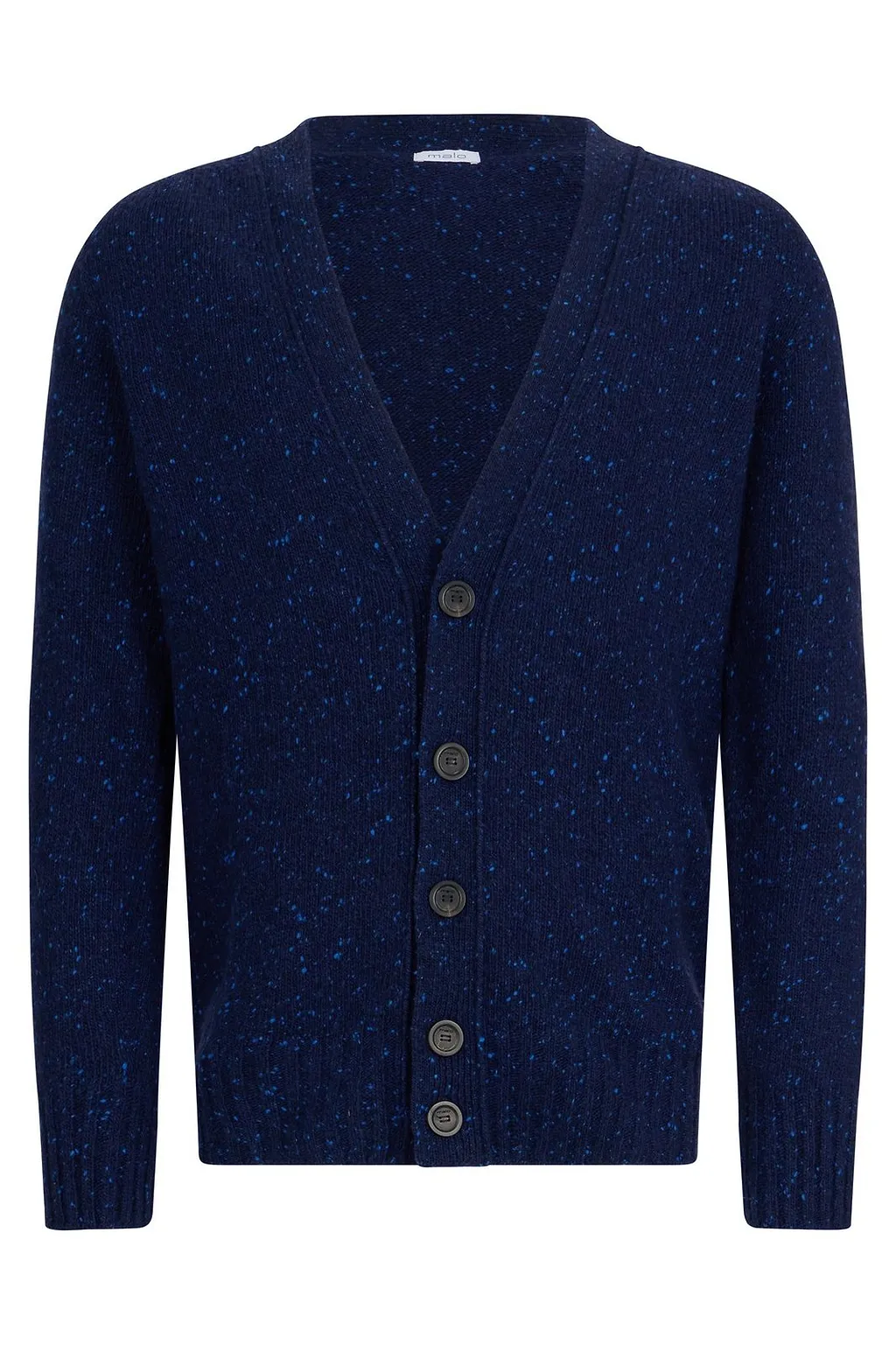 Malo Speckled Button-Up Cardigan