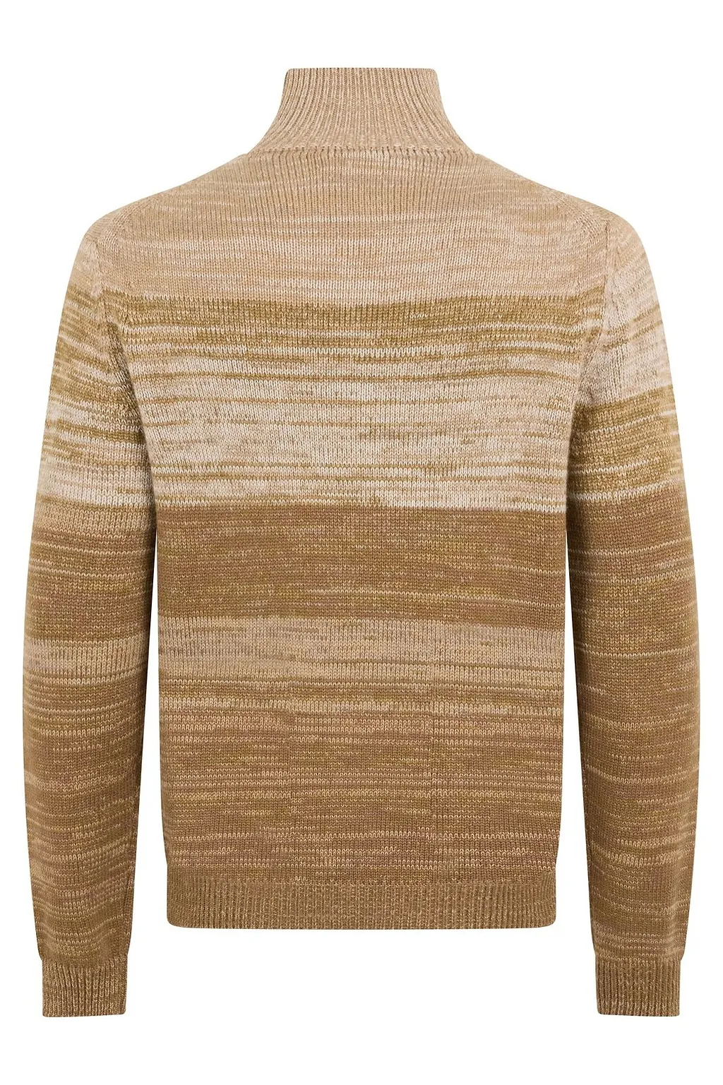 Malo Stripe Turtleneck Knitted Sweater