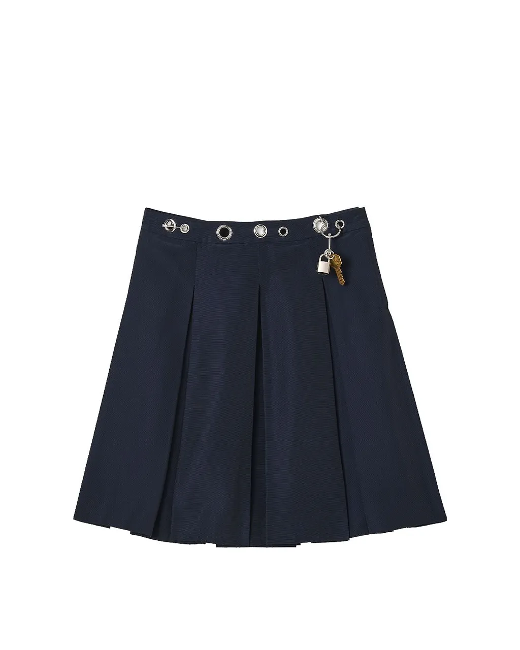 Marc Jacobs Safety Pin Pleated Midi Skirt