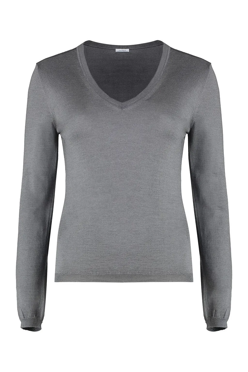 Malo V-Neck Knitted Sweater