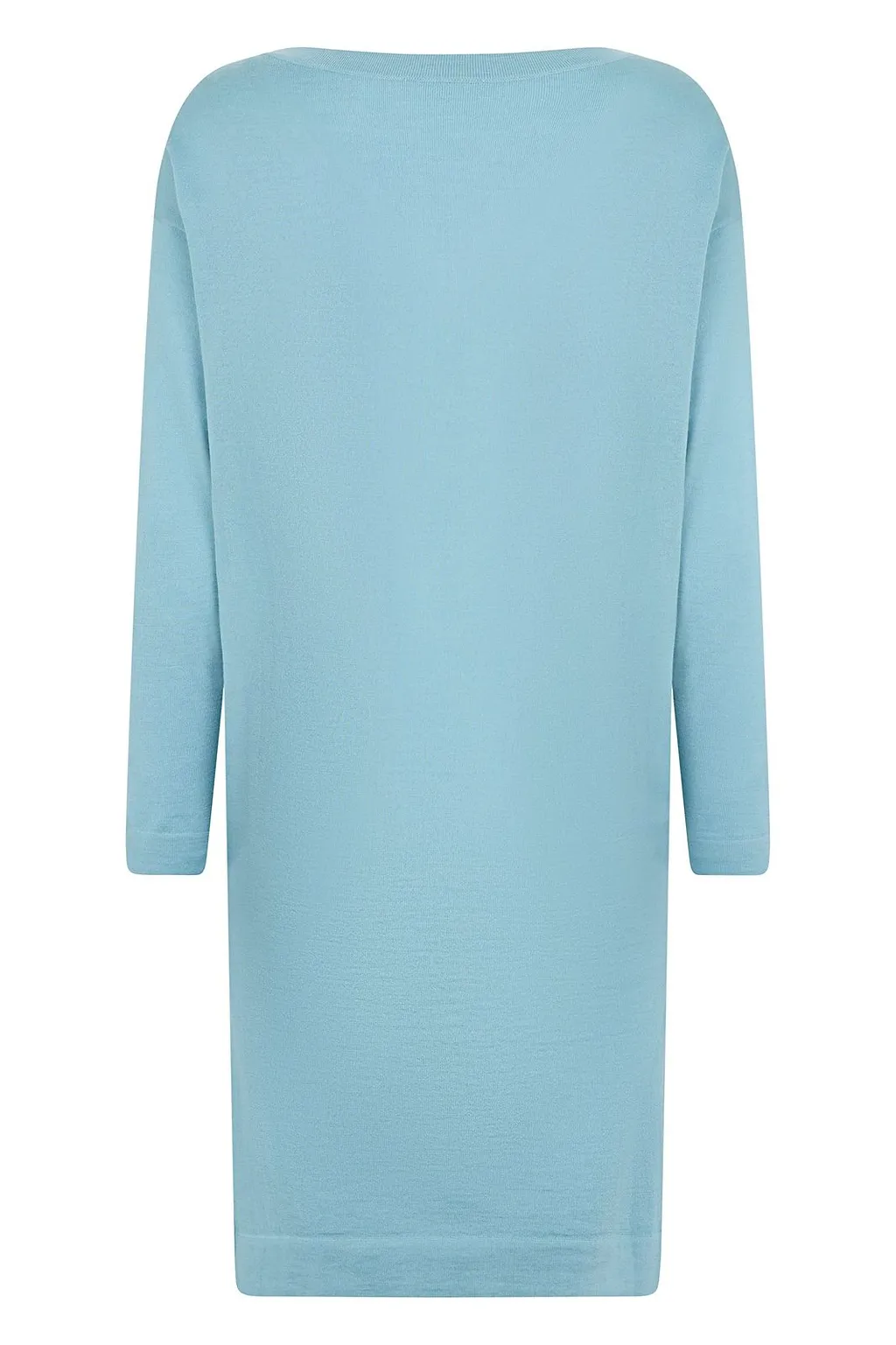 Malo V-Neck Long-Sleeve Knitted Dress