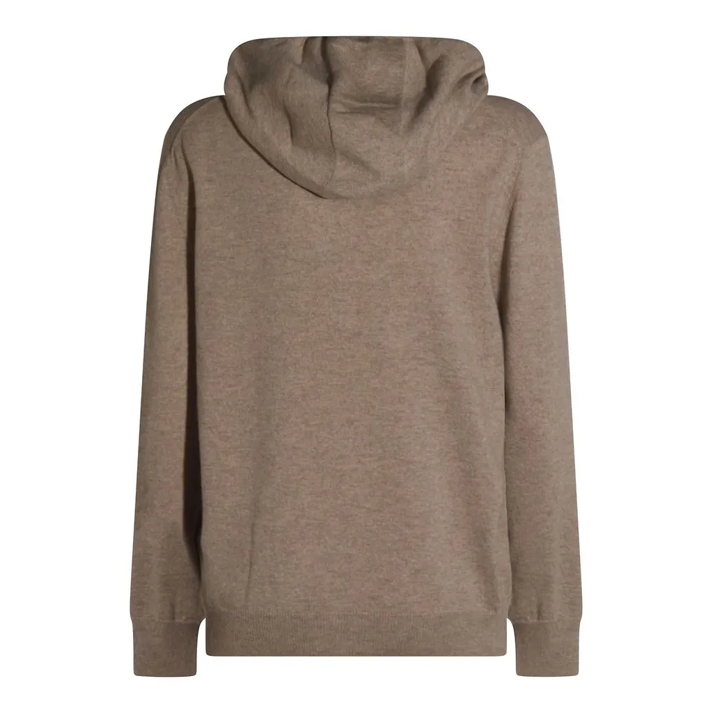 Malo Zip-Up Drawstring Hoodie