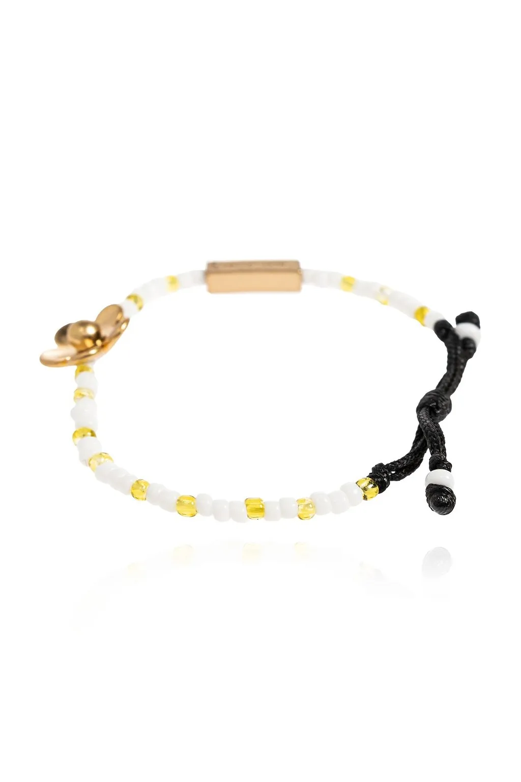 Beaded Floral Motif Bracelet