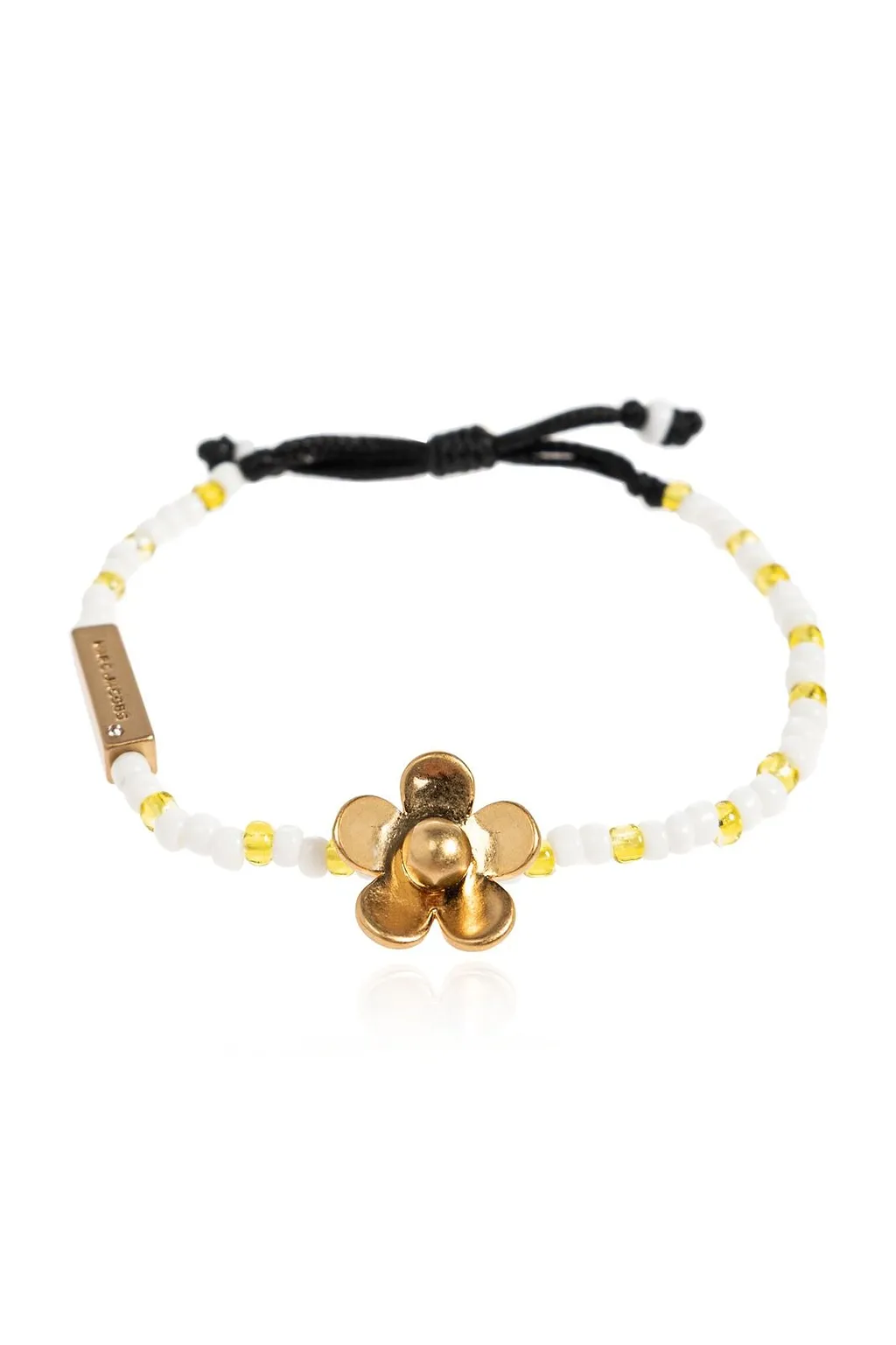 Beaded Floral Motif Bracelet