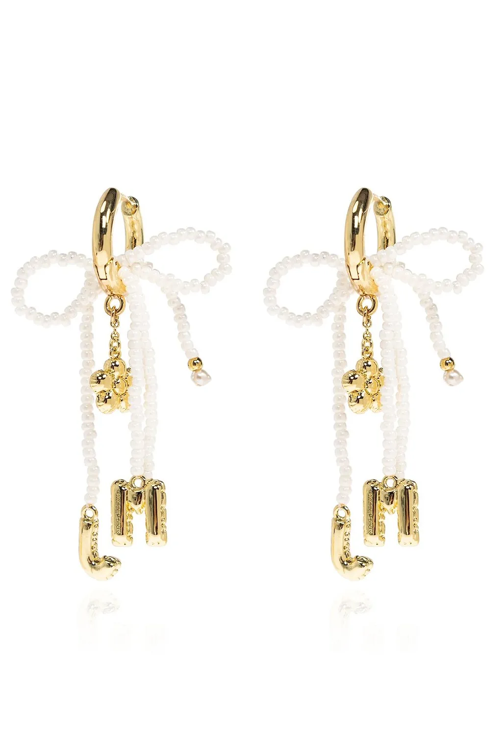 The Beaded Mj Balloon Earrings