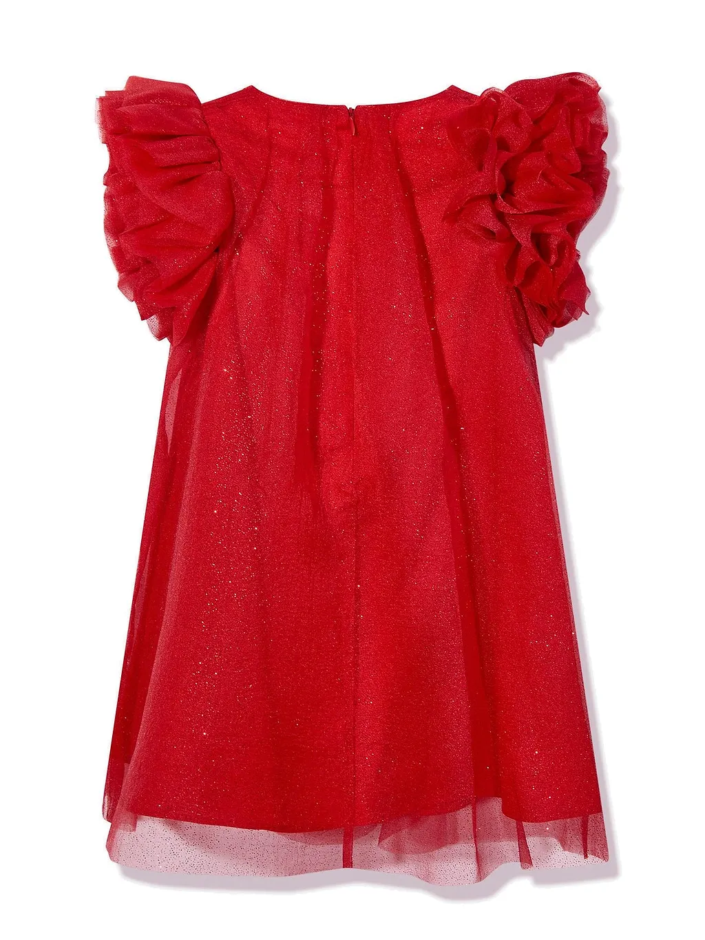 Shimmering Ruffled Dress