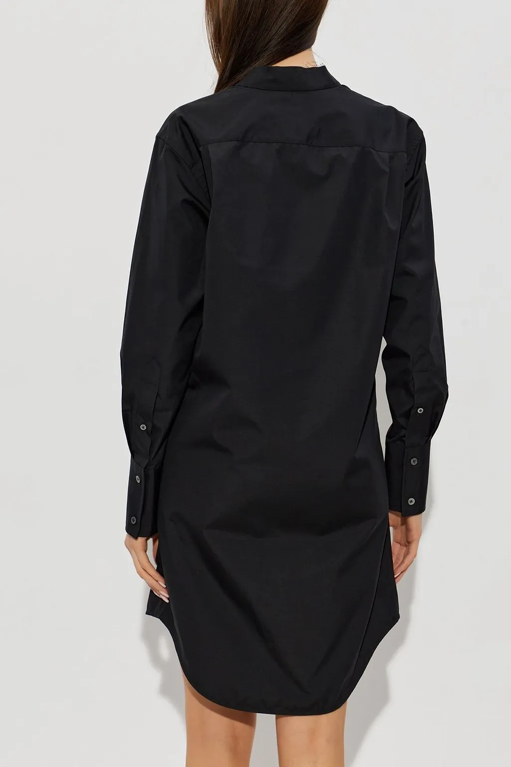 Maison Margiela Tie-Neck Shirt Dress