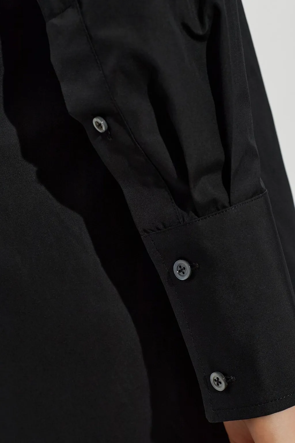 Maison Margiela Tie-Neck Shirt Dress