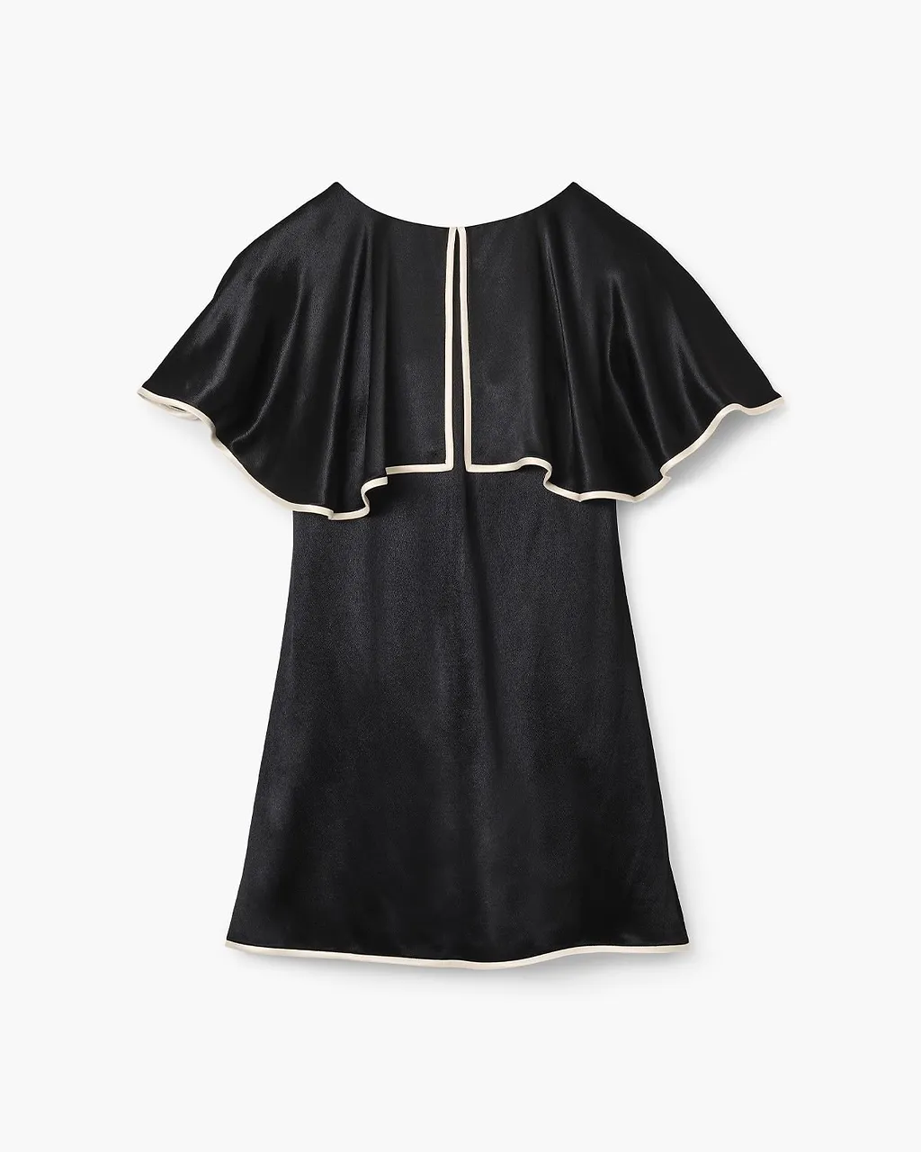 Marc Jacobs Contrast-Trim Cape Mini Dress