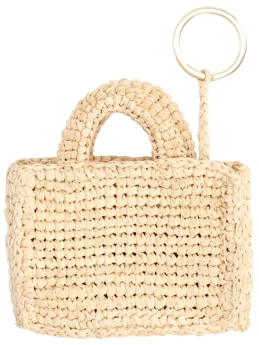 Manebí Logo Mini Bag Keyring