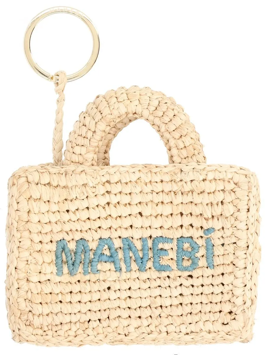 Manebí Logo Mini Bag Keyring