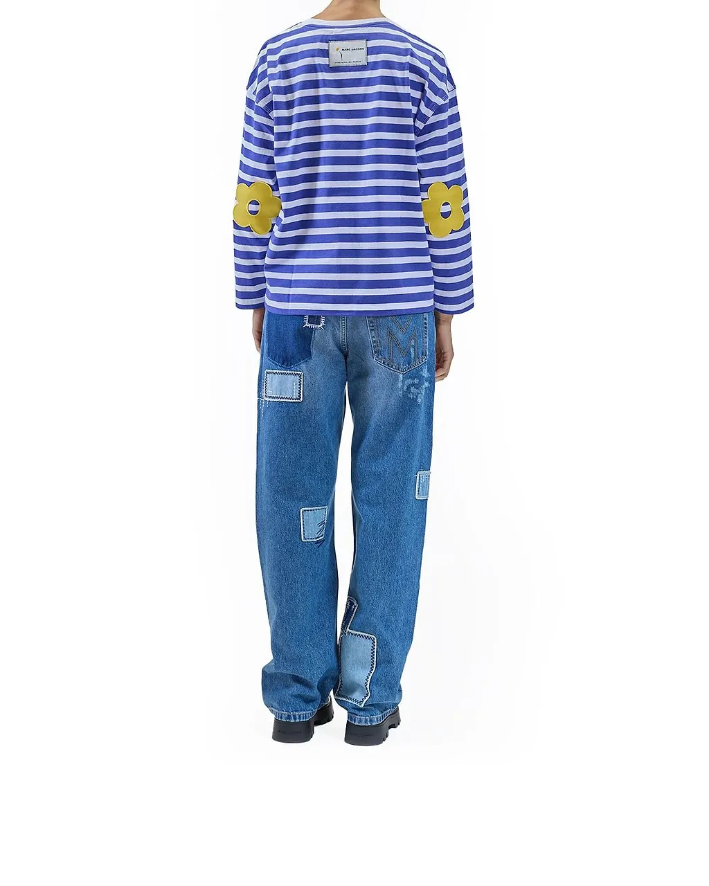 Marc Jacobs Daisy Striped Long Sleeved T-Shirt