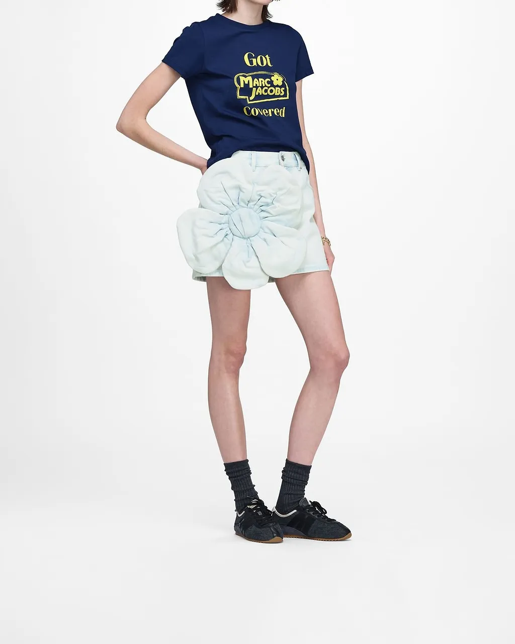 Daisy Denim Mini Skirt