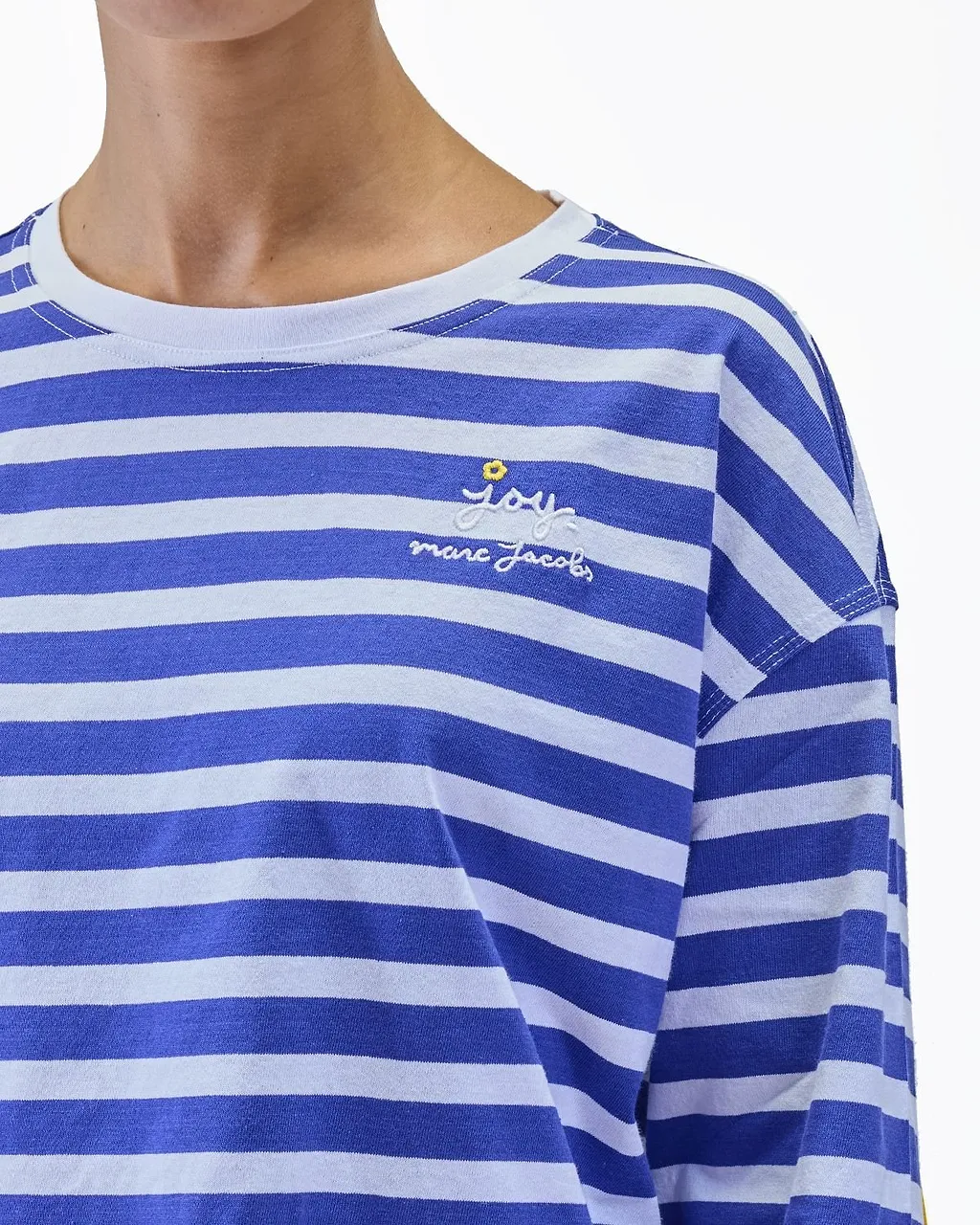 Marc Jacobs Daisy Striped Long Sleeved T-Shirt