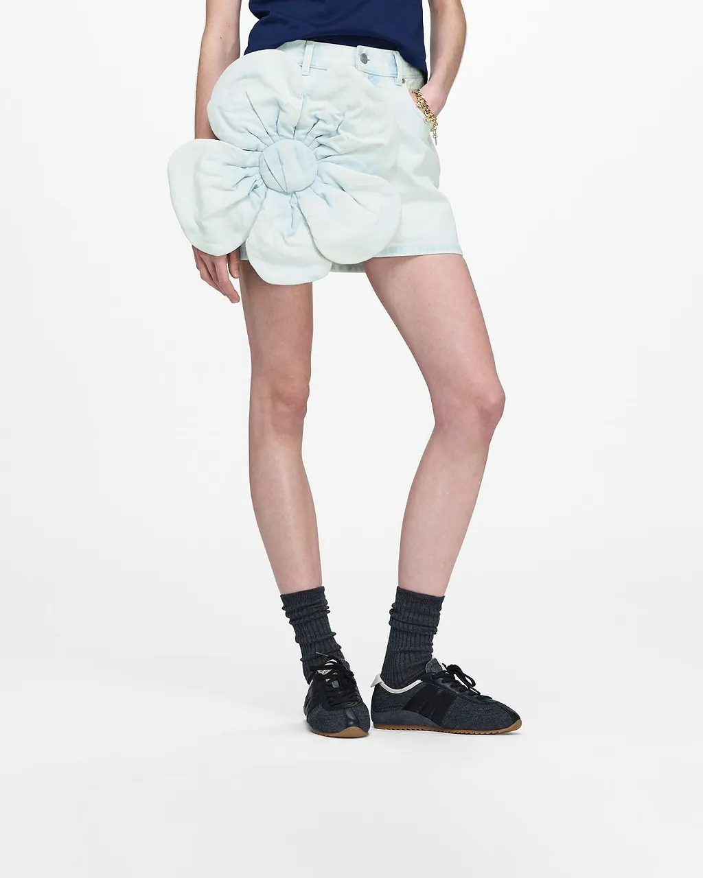 Daisy Denim Mini Skirt