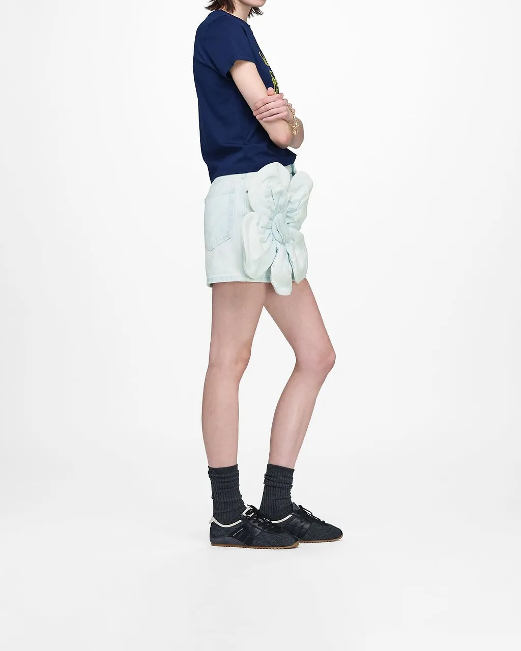 Daisy Denim Mini Skirt